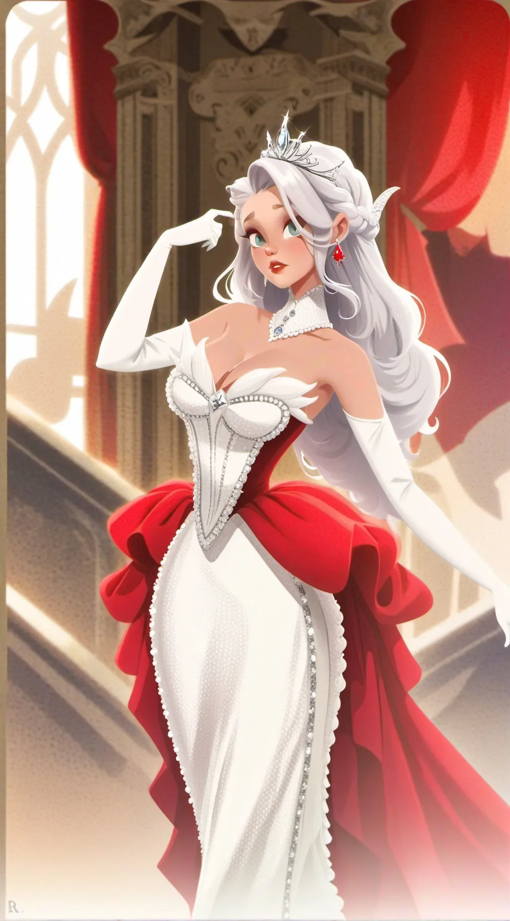 ai character: Princess Rosette  background