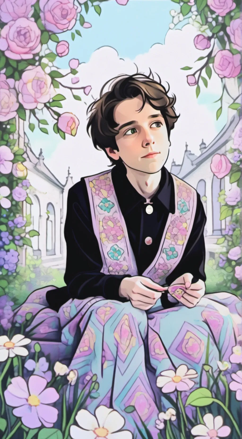 ai character: Finn wolfhard background