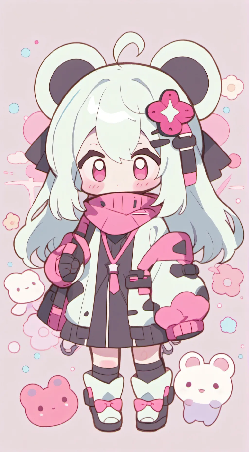 ai character: astro x dandy background