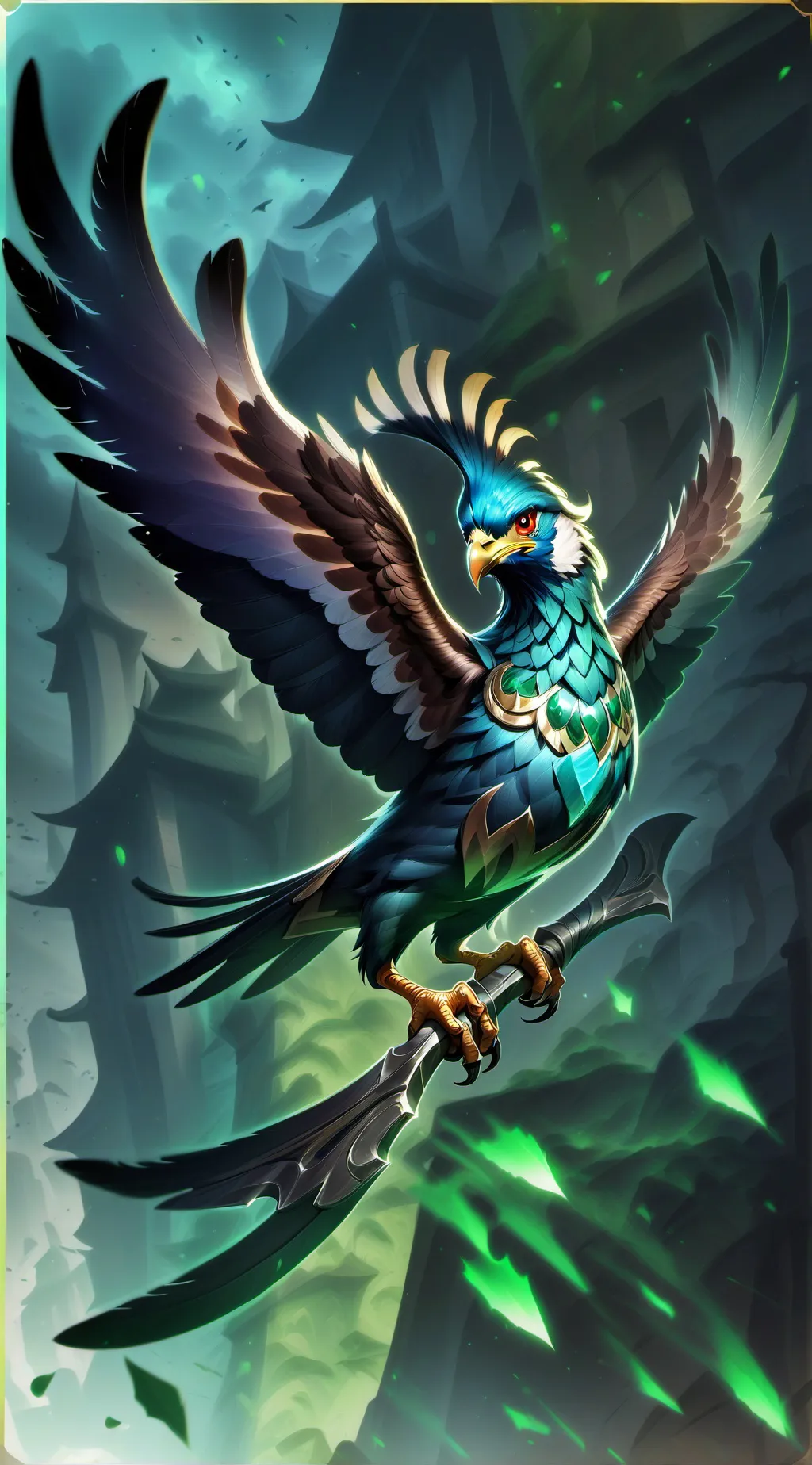 ai character: cui cui  🐔/p.9 background