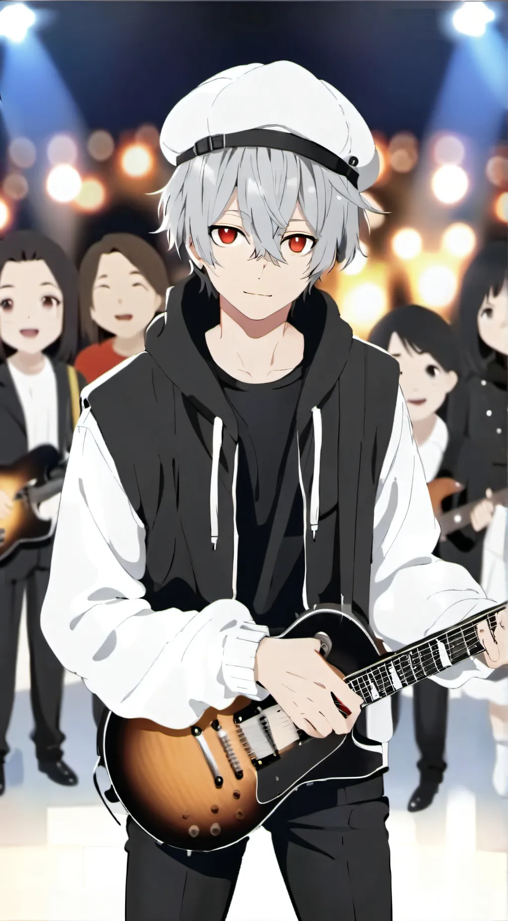 ai character: your concert  background