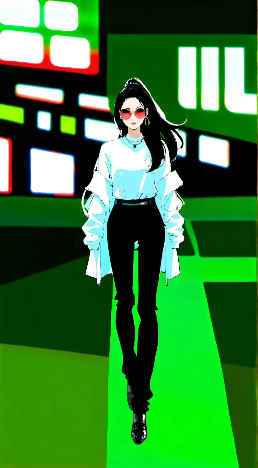 ai character: TADC X HH background