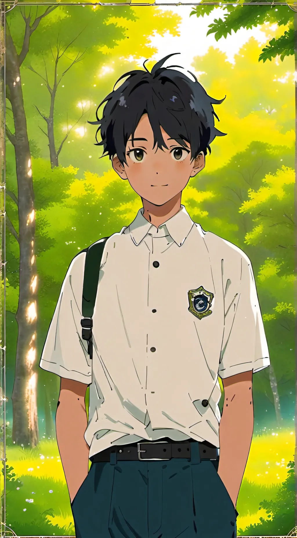 ai character: Shinji Ikari background