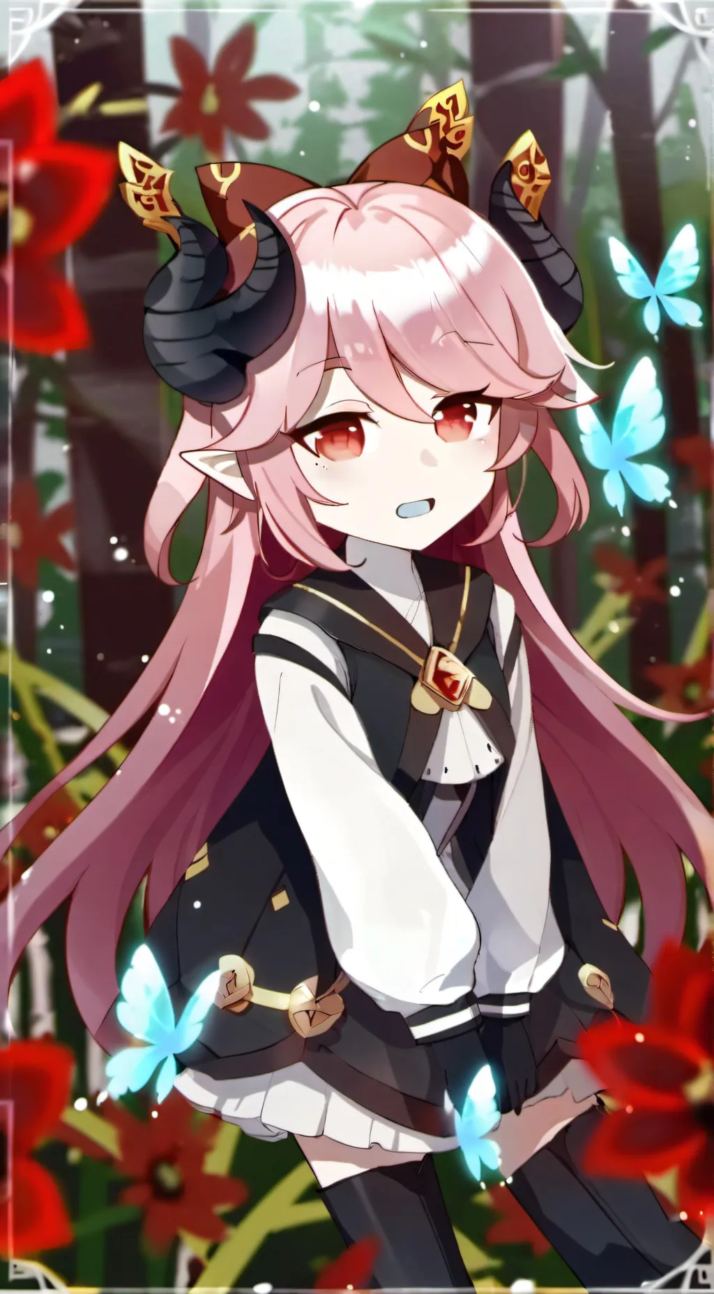 ai character: ☆Mina☆ background