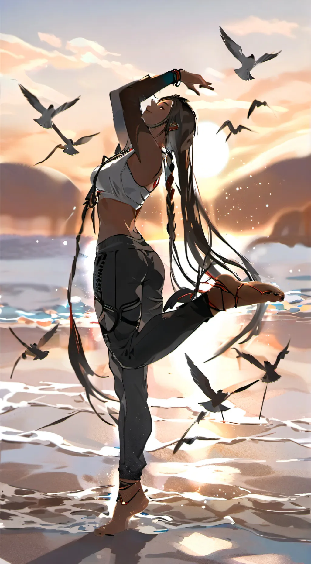 ai character: lanna background