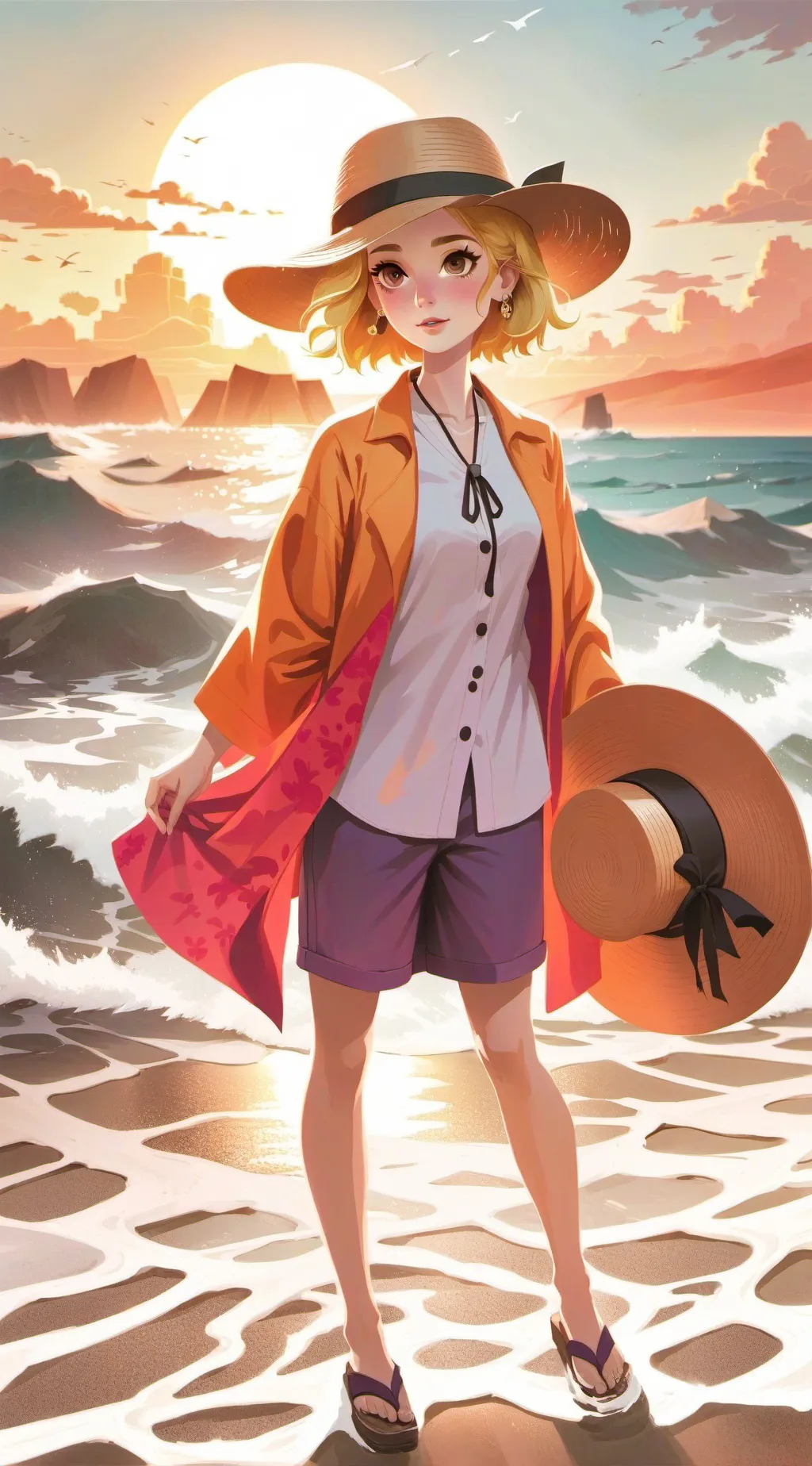 ai character: annaï background