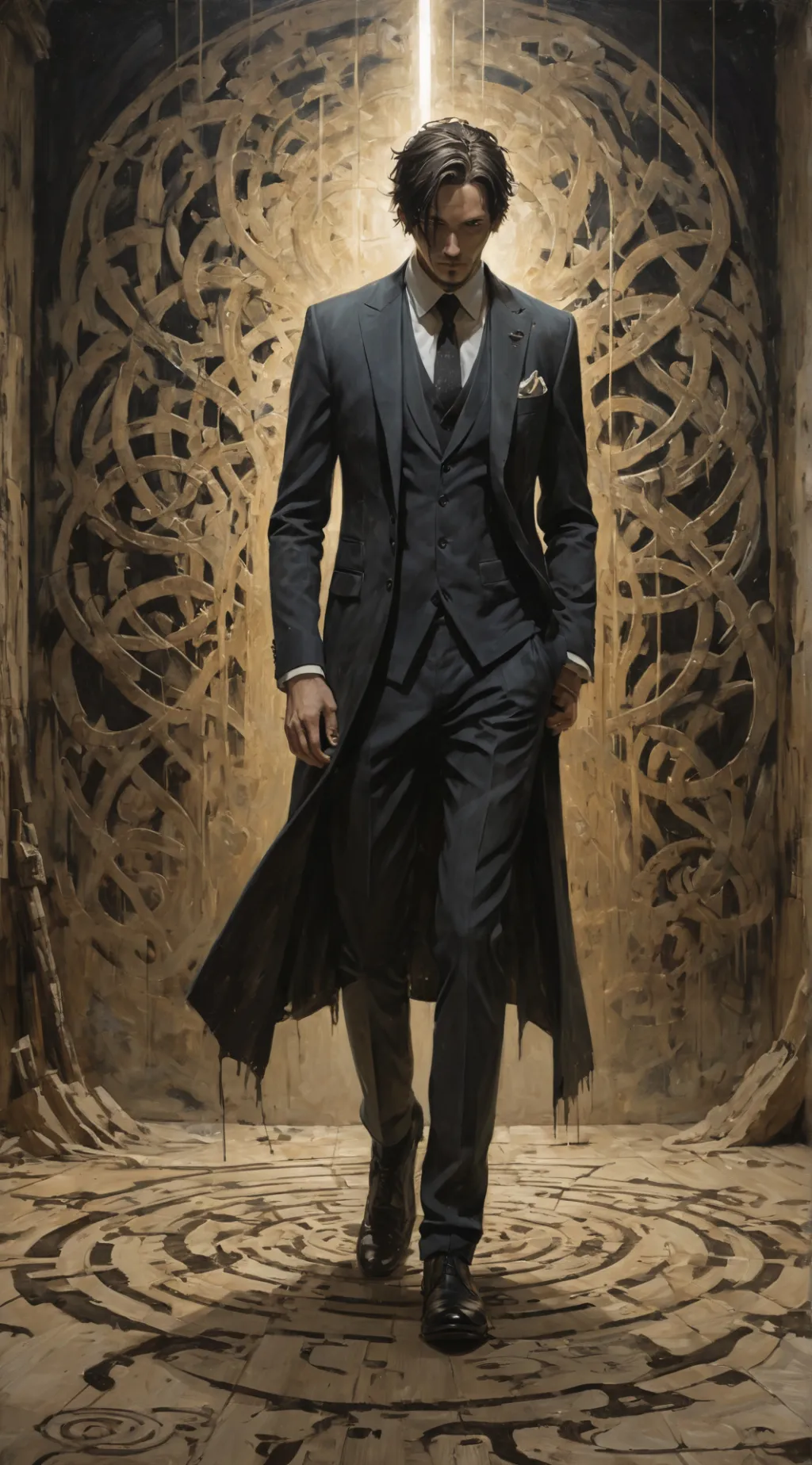 ai character: Lucien background