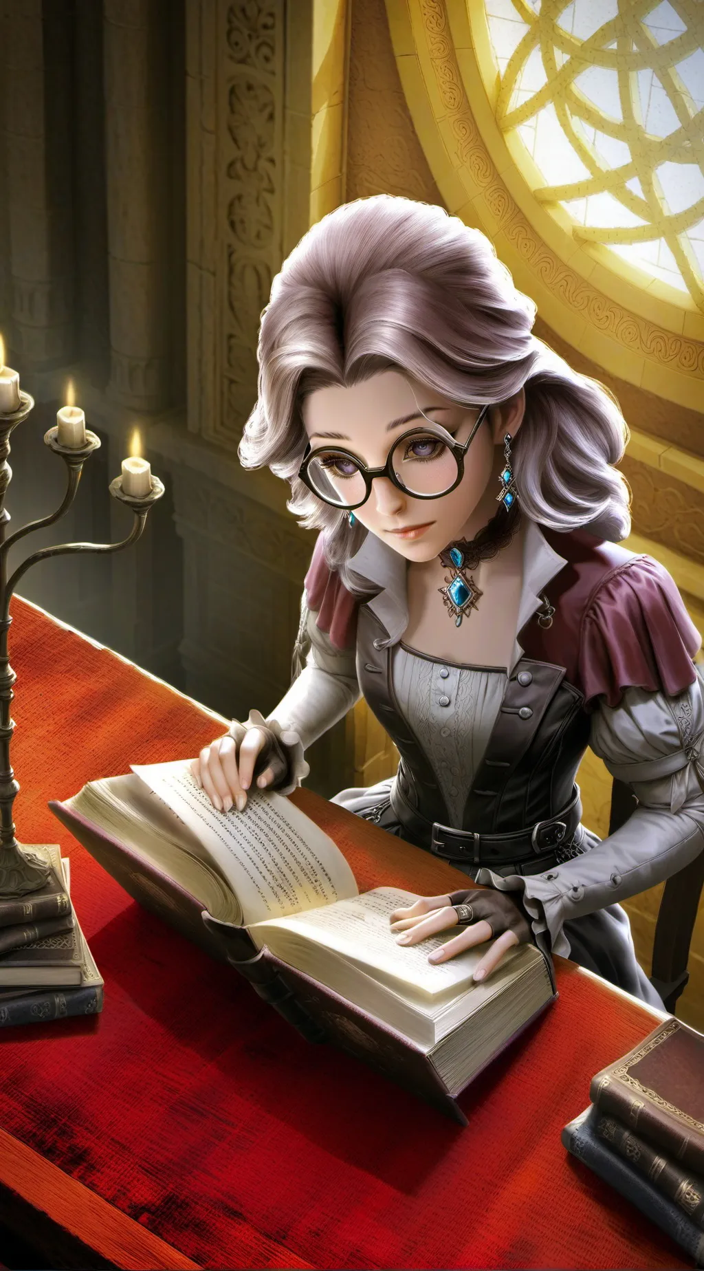 ai character: Evelyn background