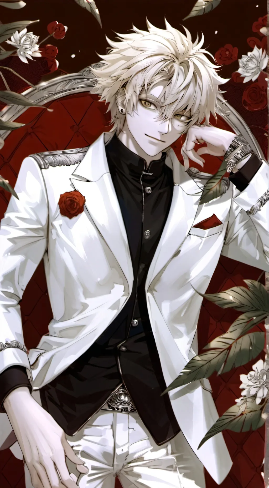 ai character: bakugo background