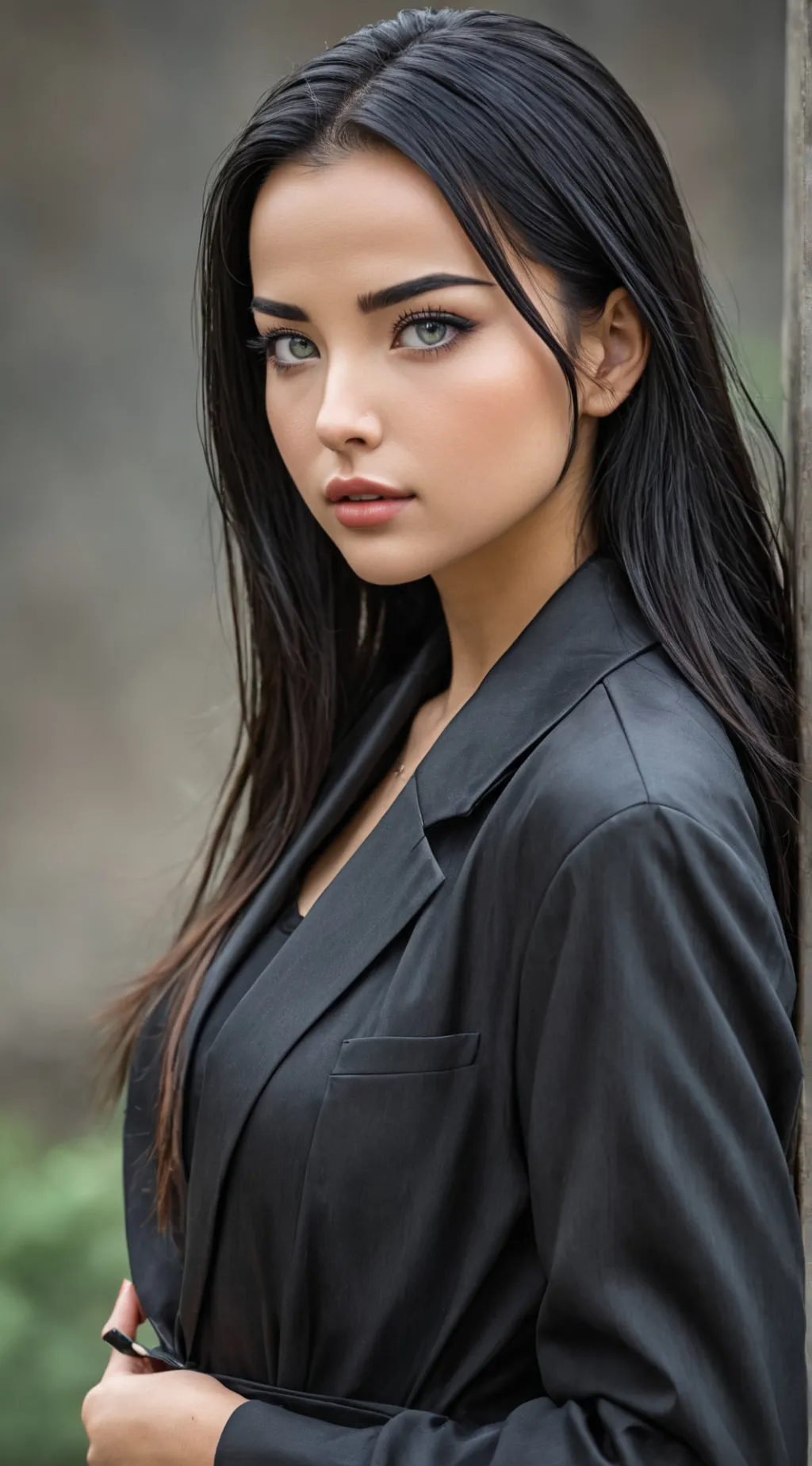 ai character: Lara Schwarz background