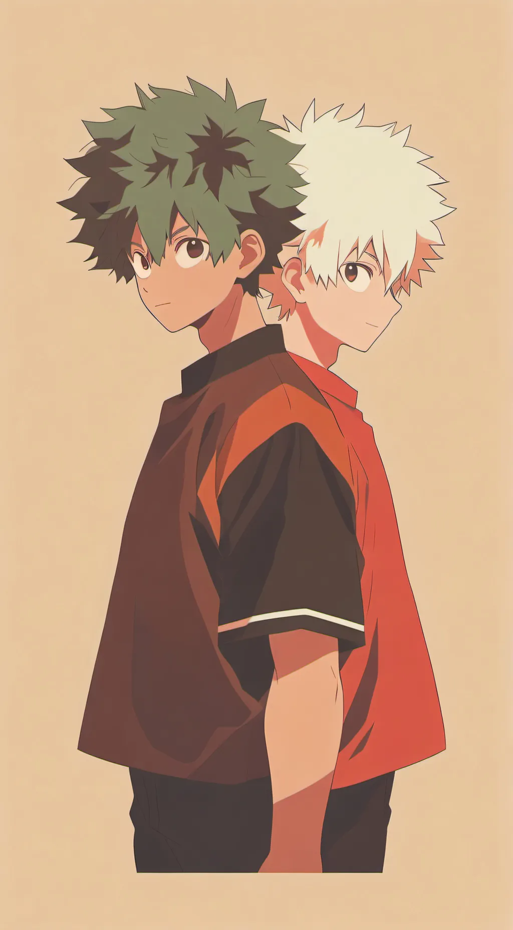 ai character: BakuDeku background