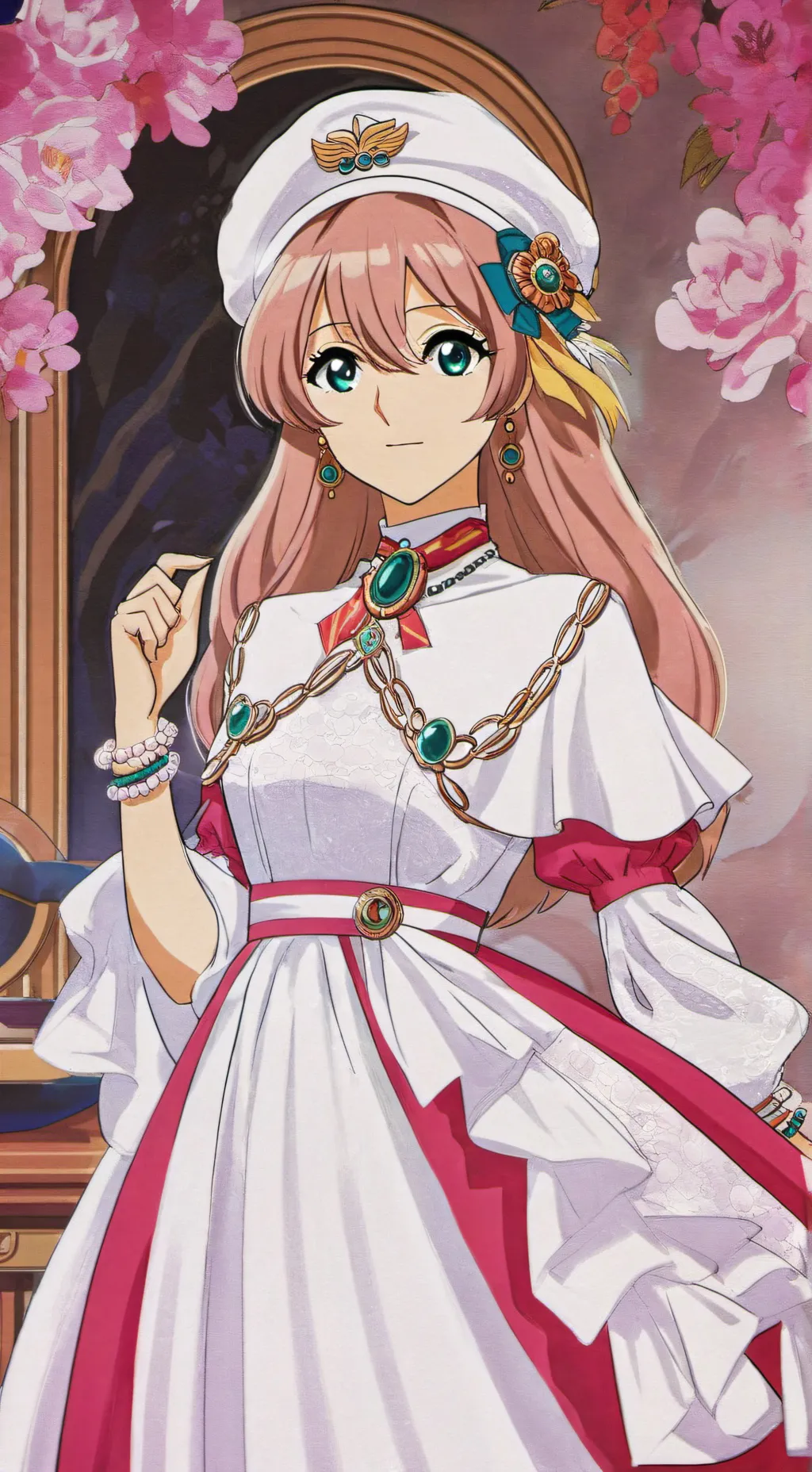 ai character: Pinki Is Growling background