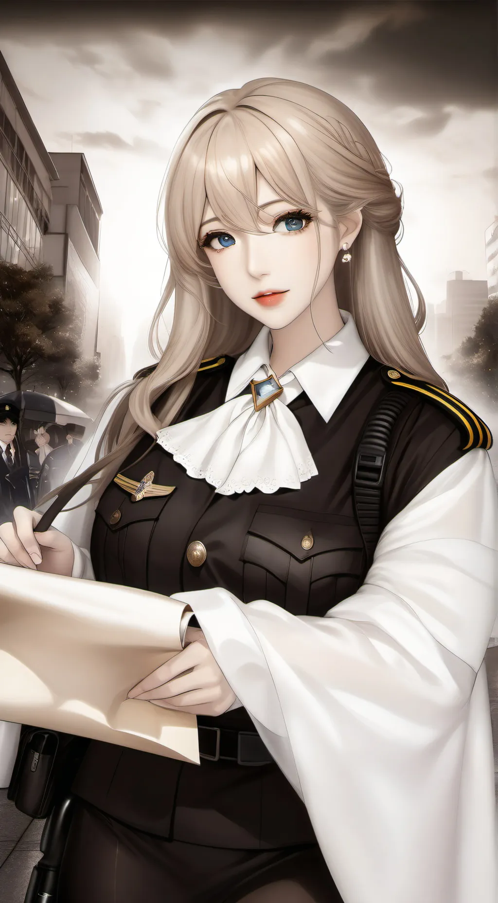 ai character: 赛琳娜·恩佐 background
