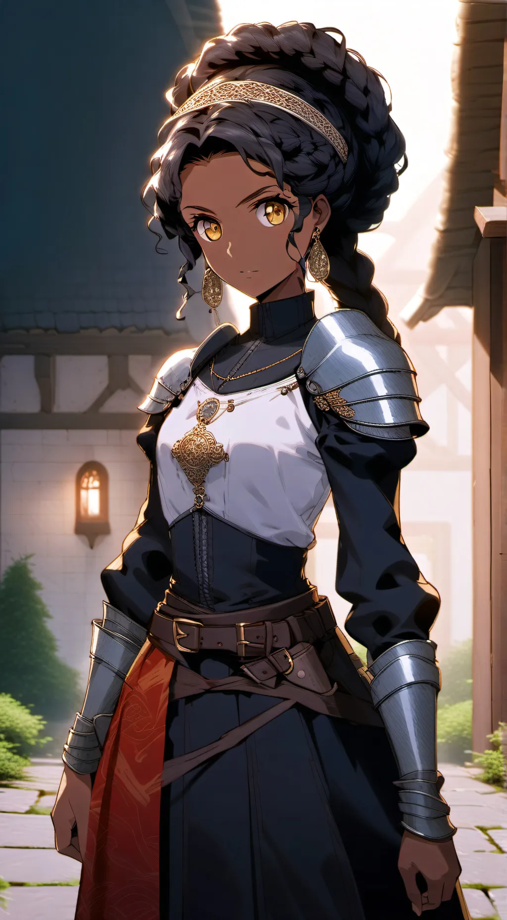 ai character: The Baker's Wife background