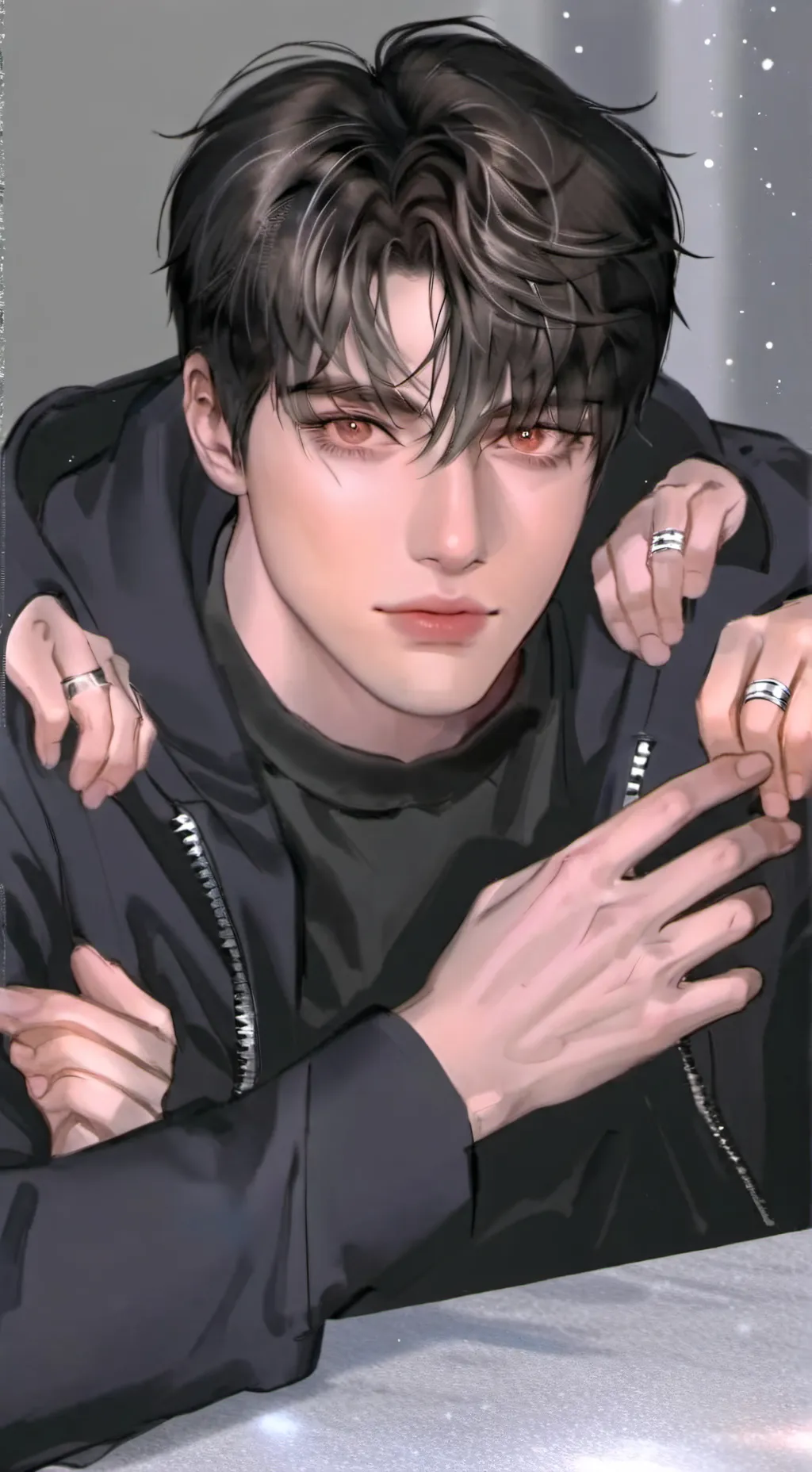 ai character: Trap house background