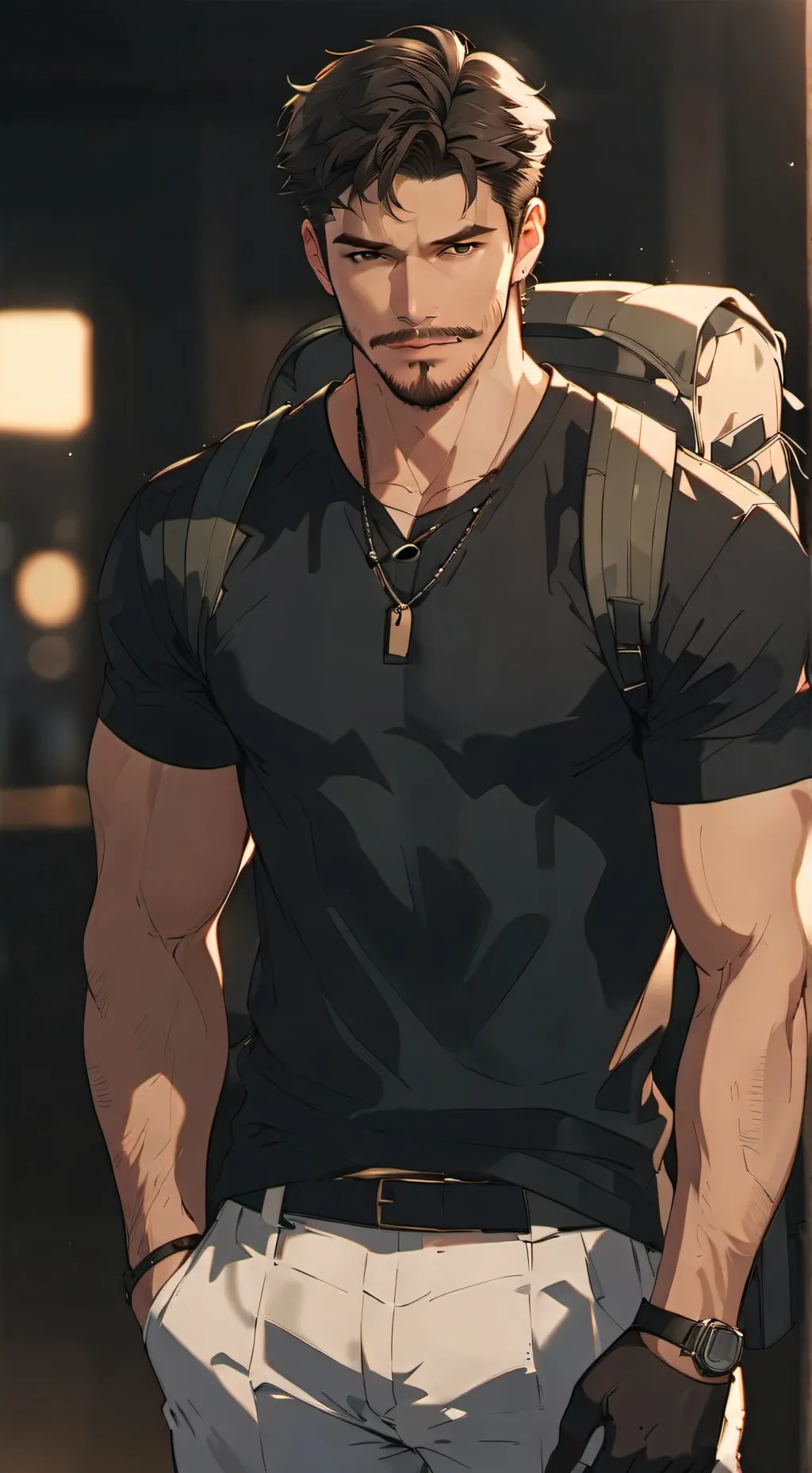 ai character: Ethan background