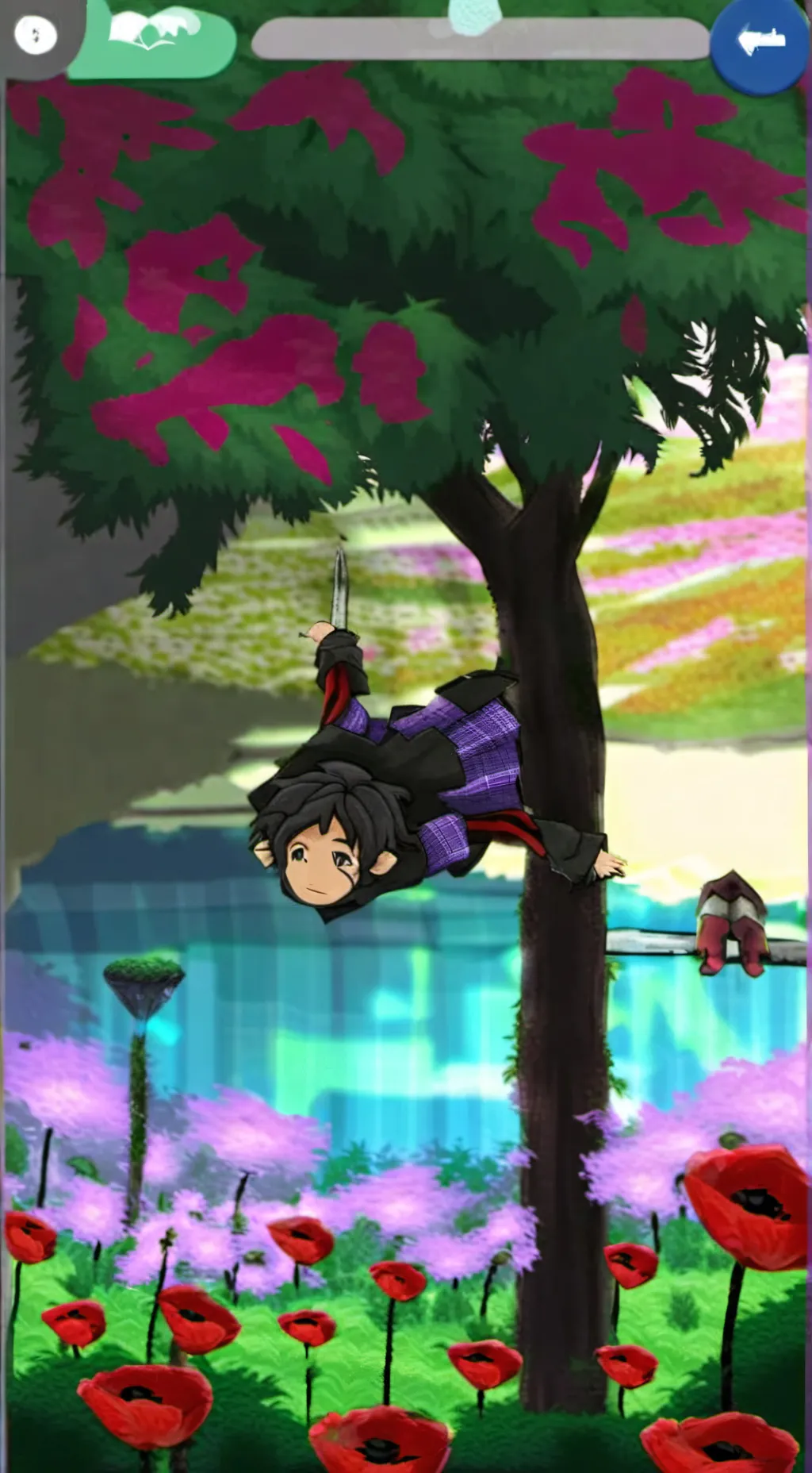 ai character: player's love. background