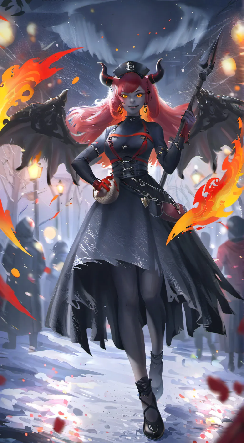 ai character: hb remake  background