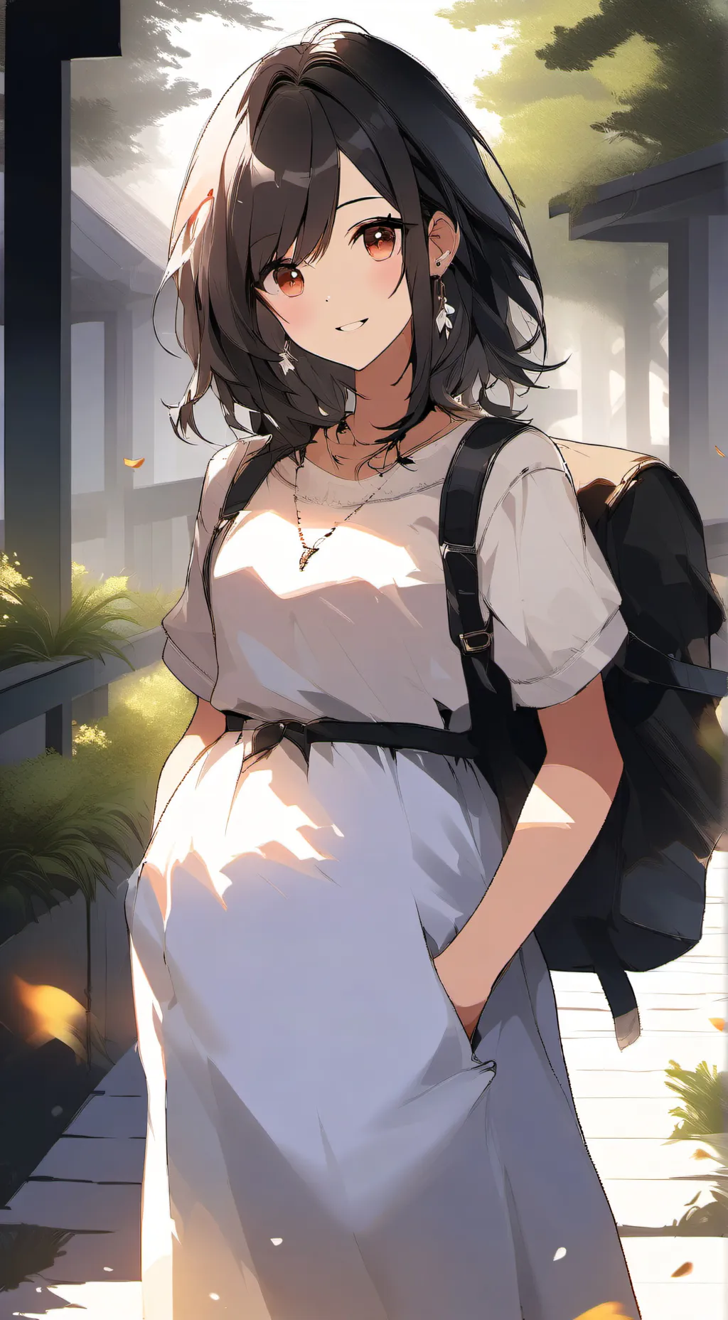ai character: Aria background