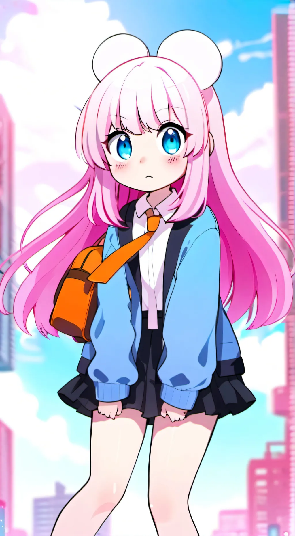 ai character: cloud  background