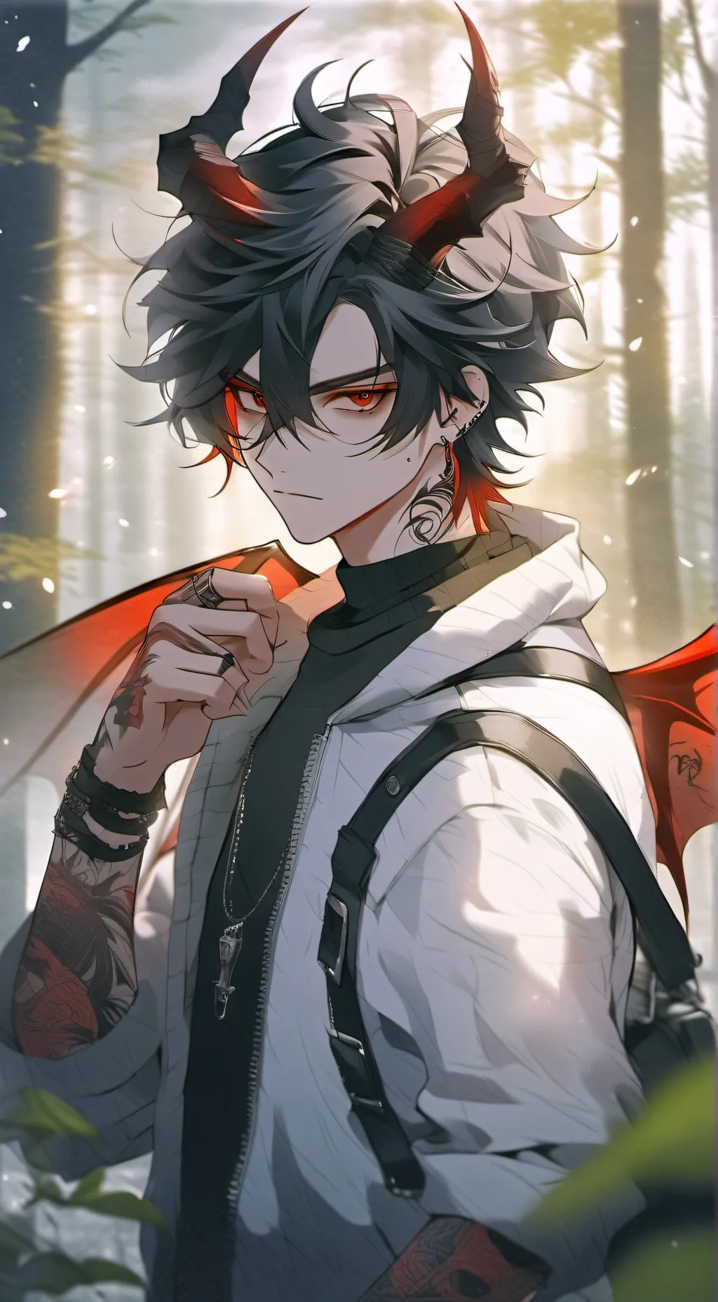 ai character: Jayce  background
