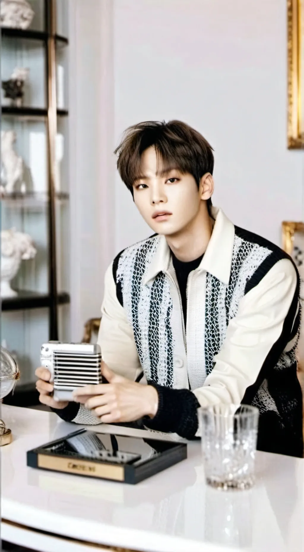 ai character: yeonjun  background