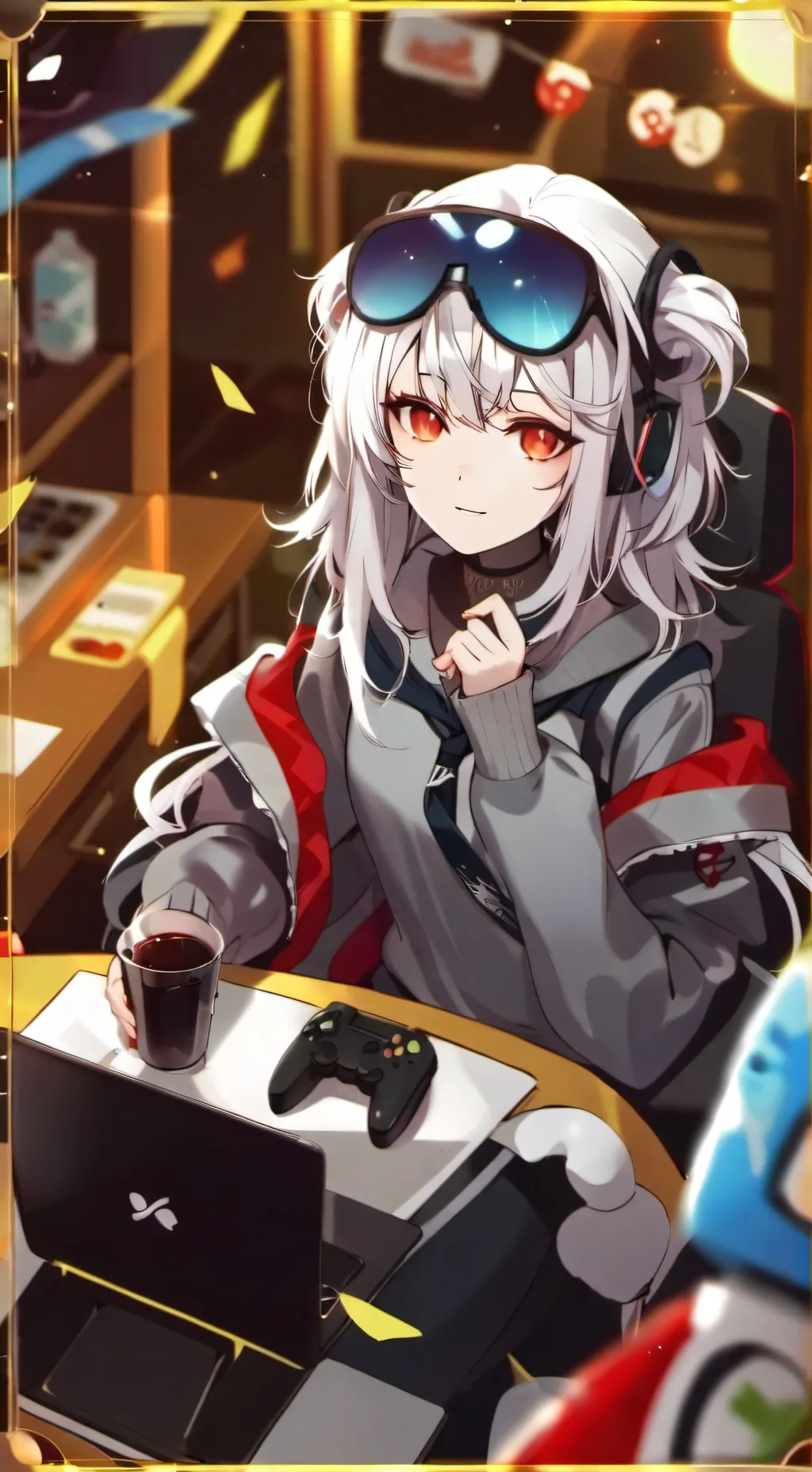 ai character: nikola background