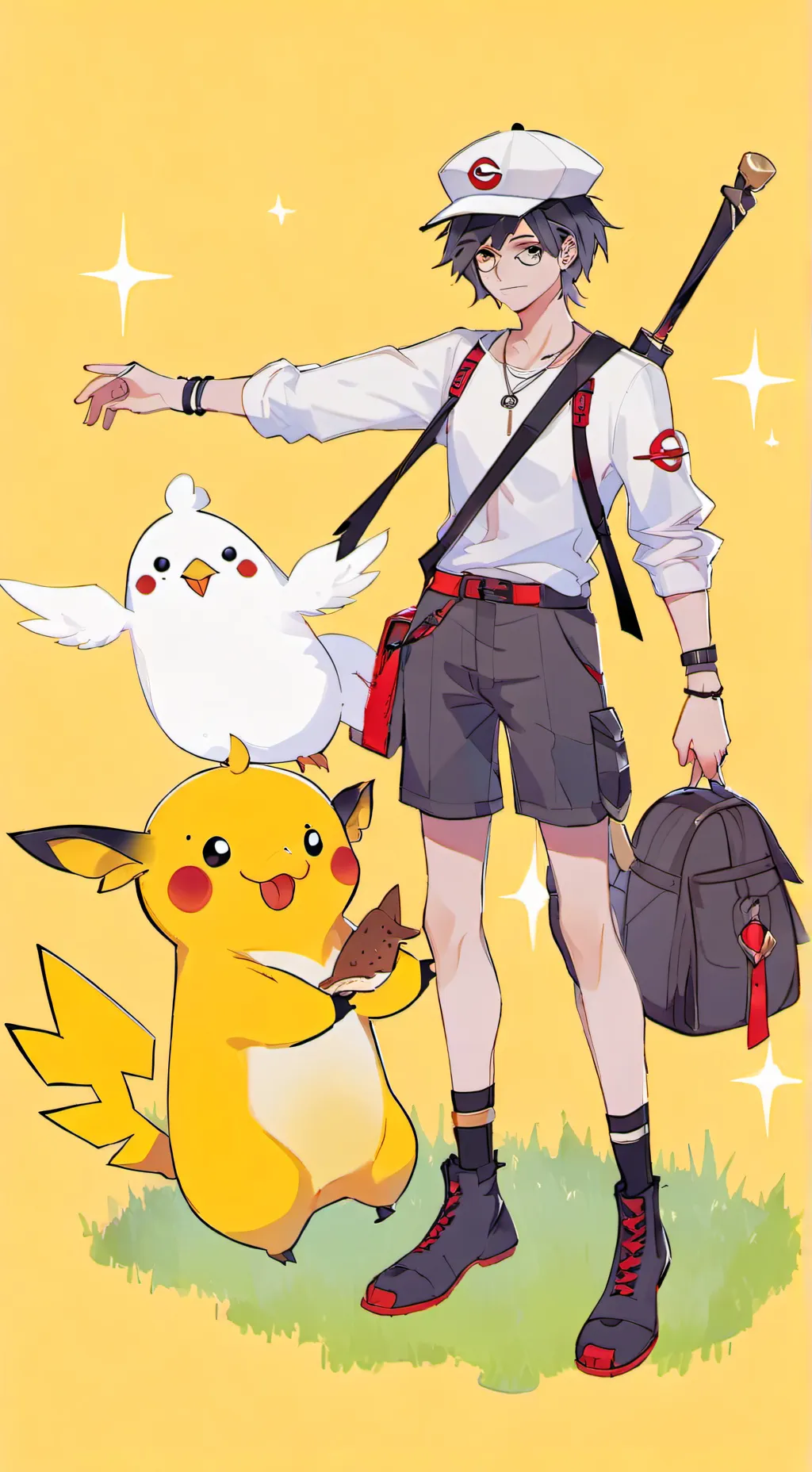 ai character: pokemon  background