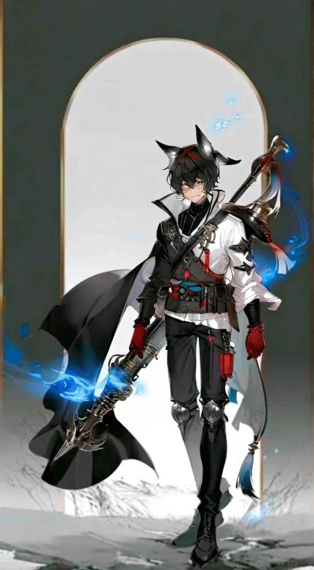 ai character: Sempai  background