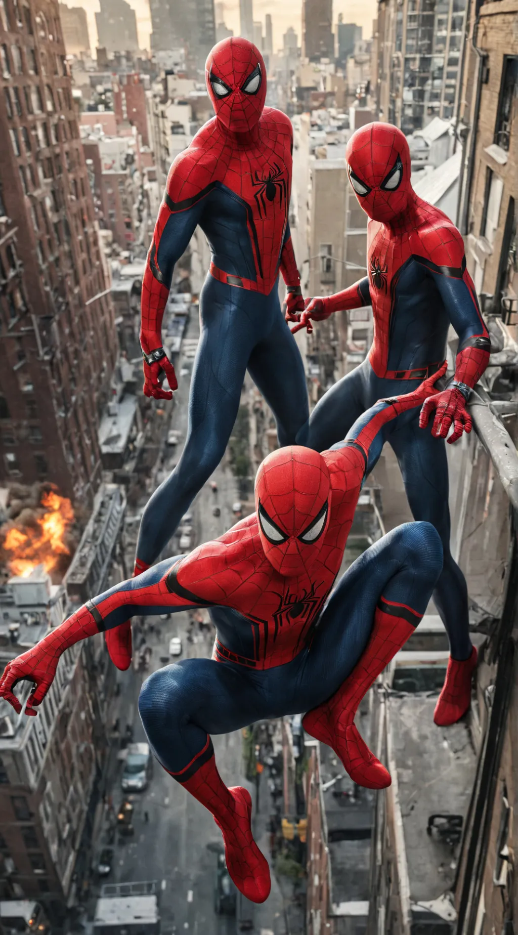 ai character: Peter Parker(s) background