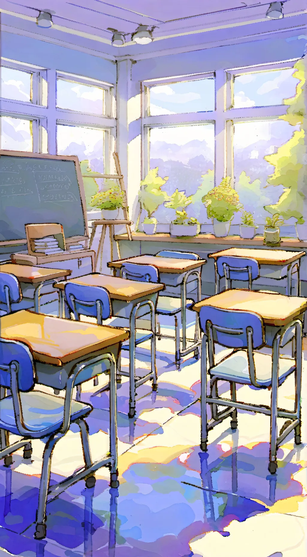 ai character: MHA dares… background
