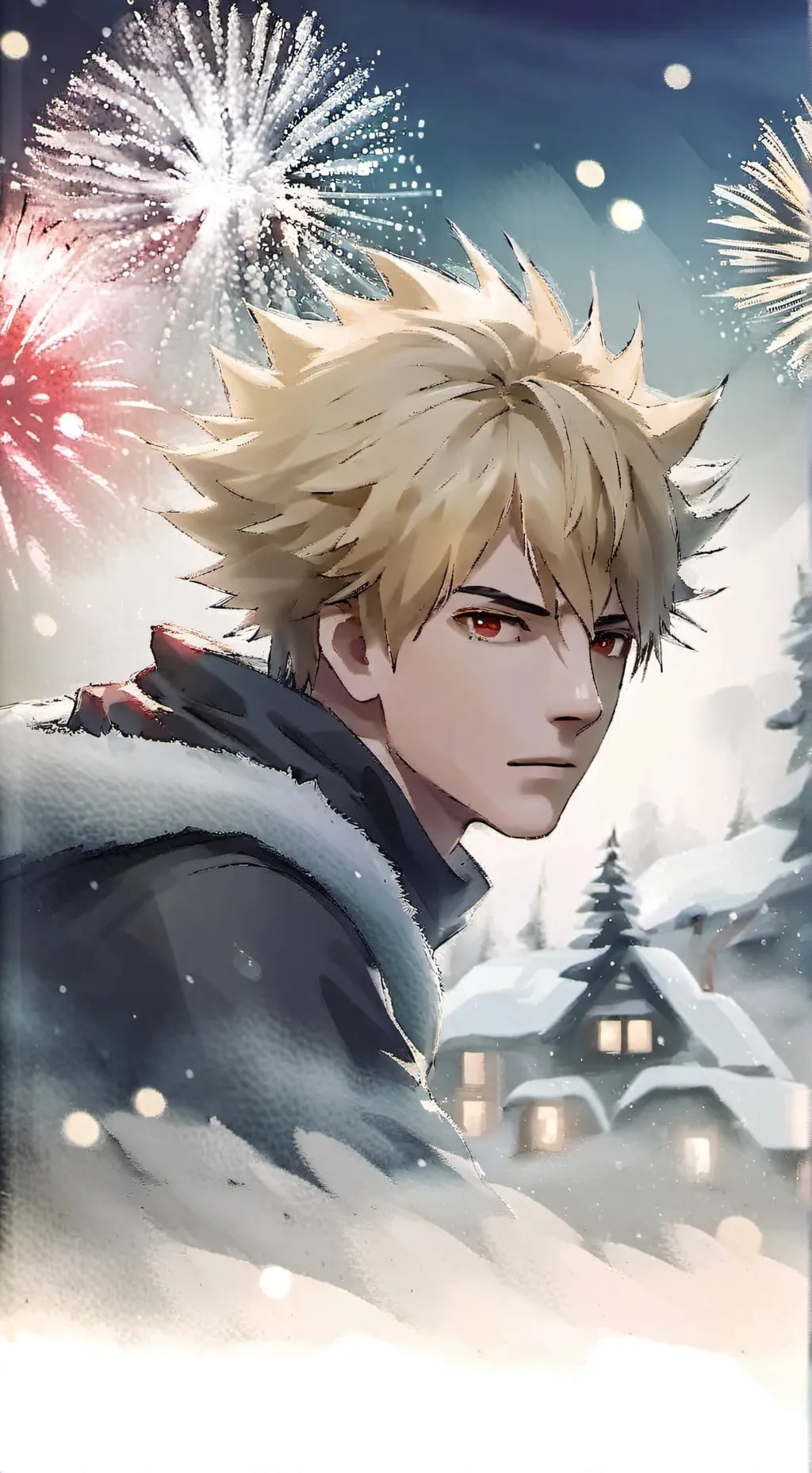 ai character: MHA gone (bakugo) background