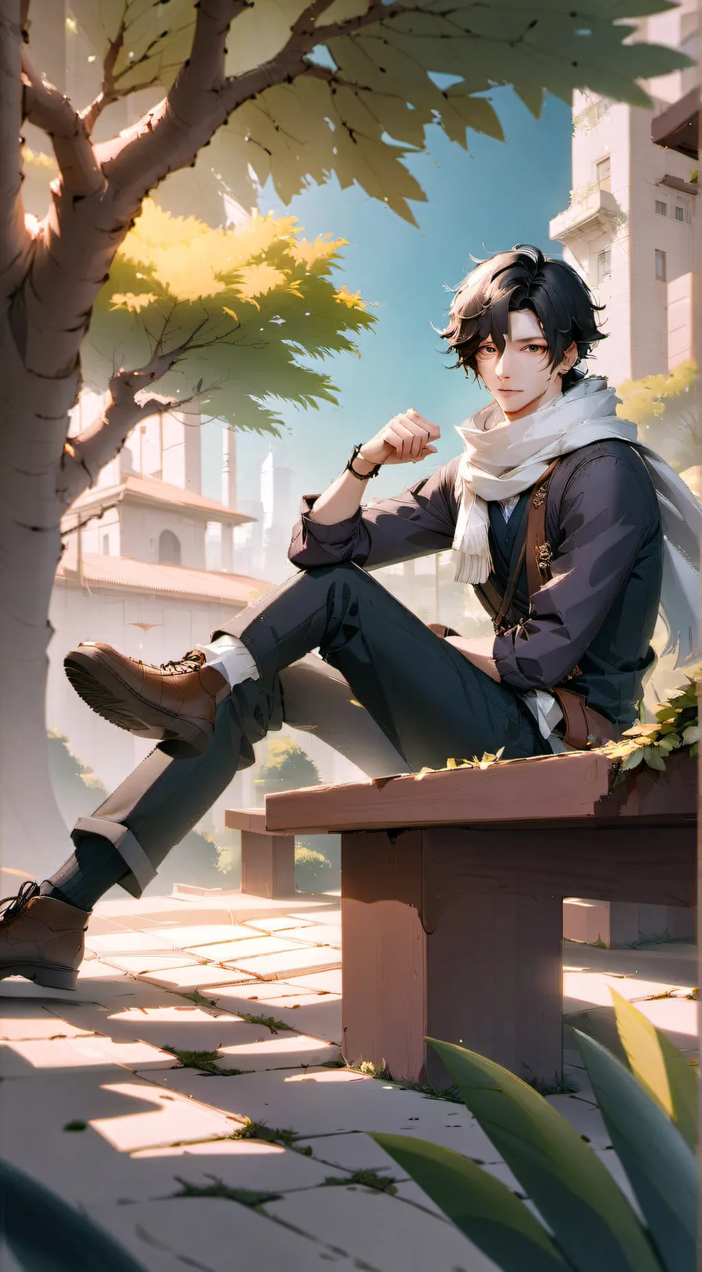 ai character: Shota Aizawa omo background