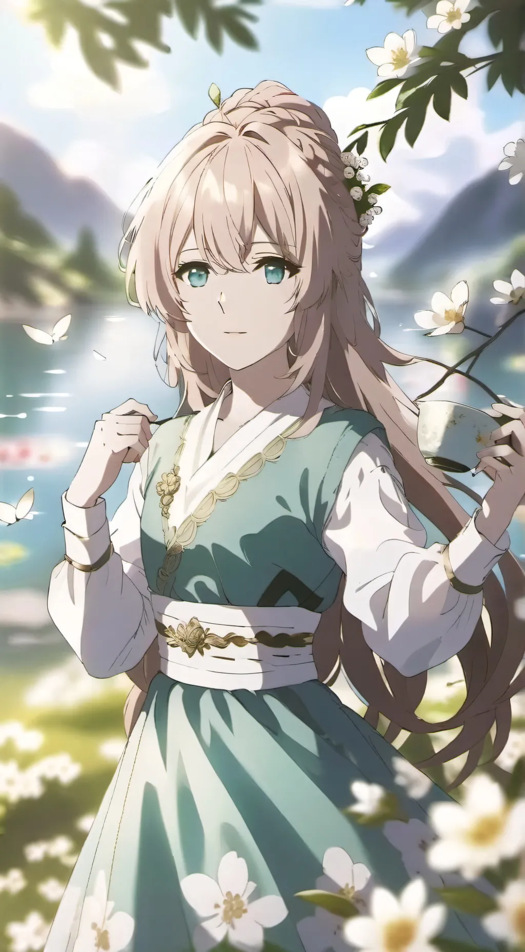 ai character: H background