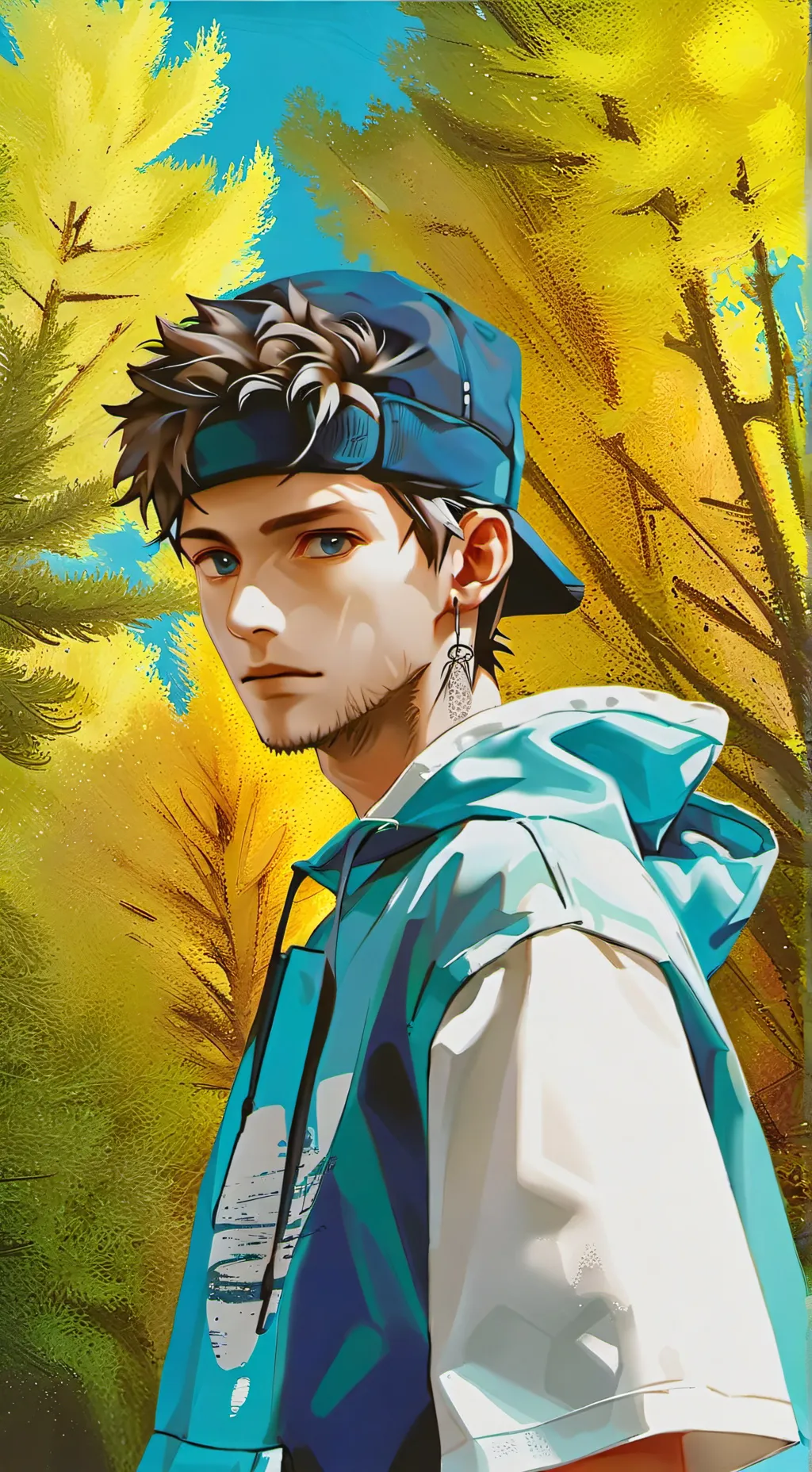 ai character: Justyn background
