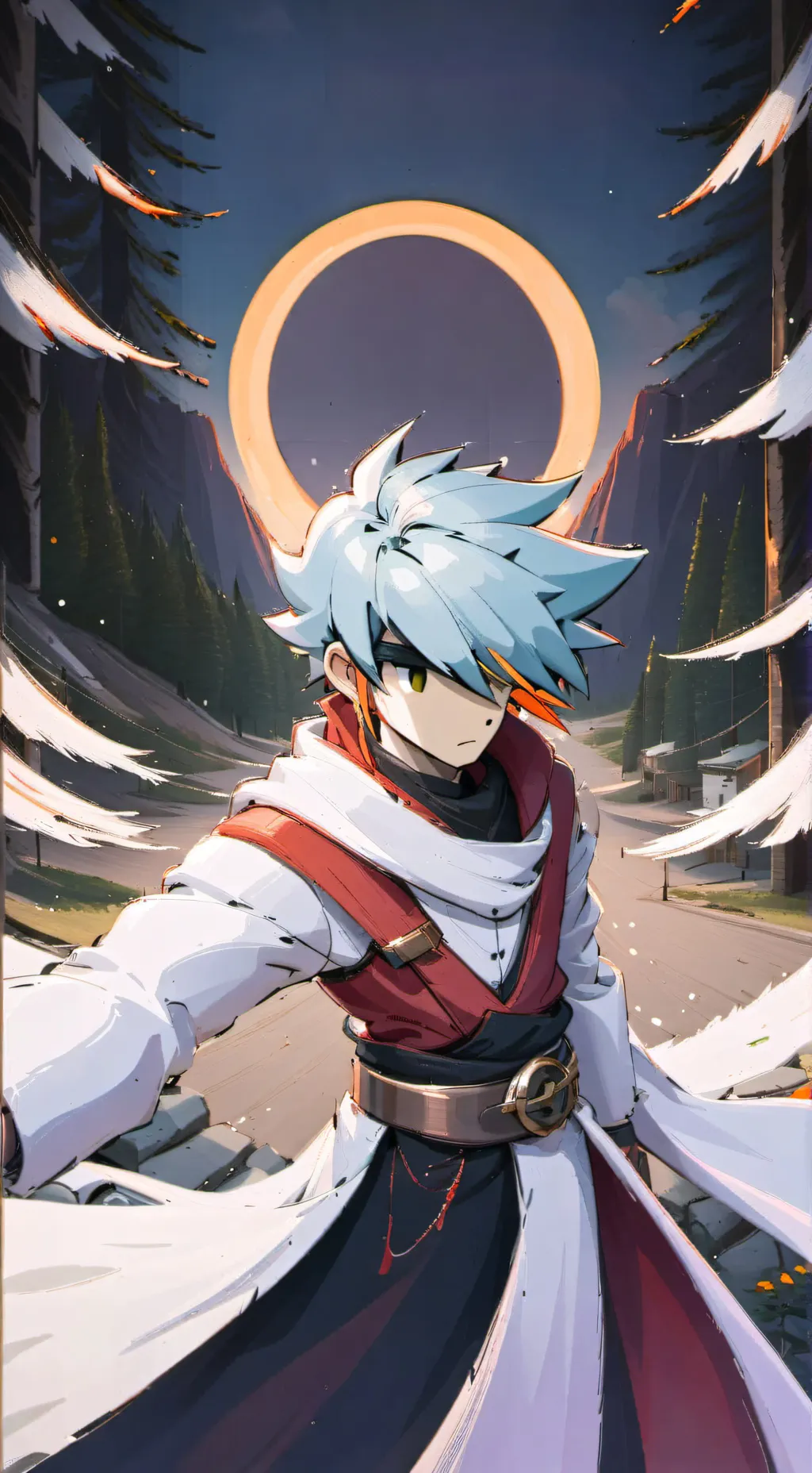 ai character: león el principe  background