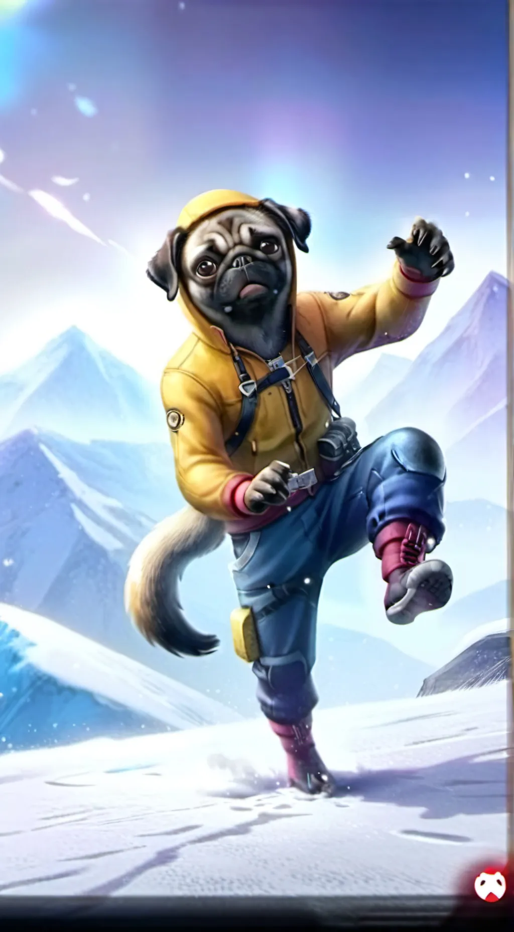 ai character: Nacho background