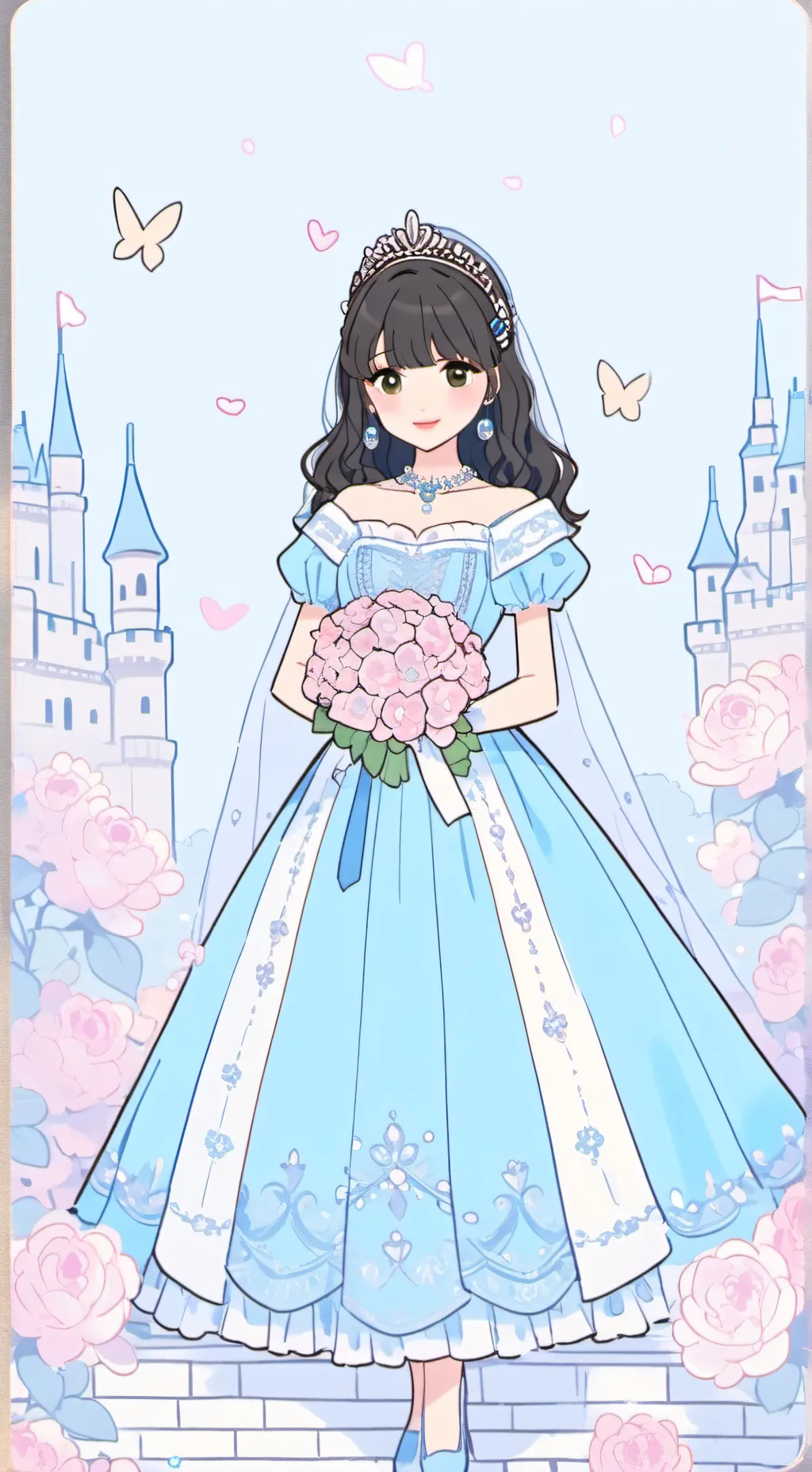 ai character: lily and Aidrielle background
