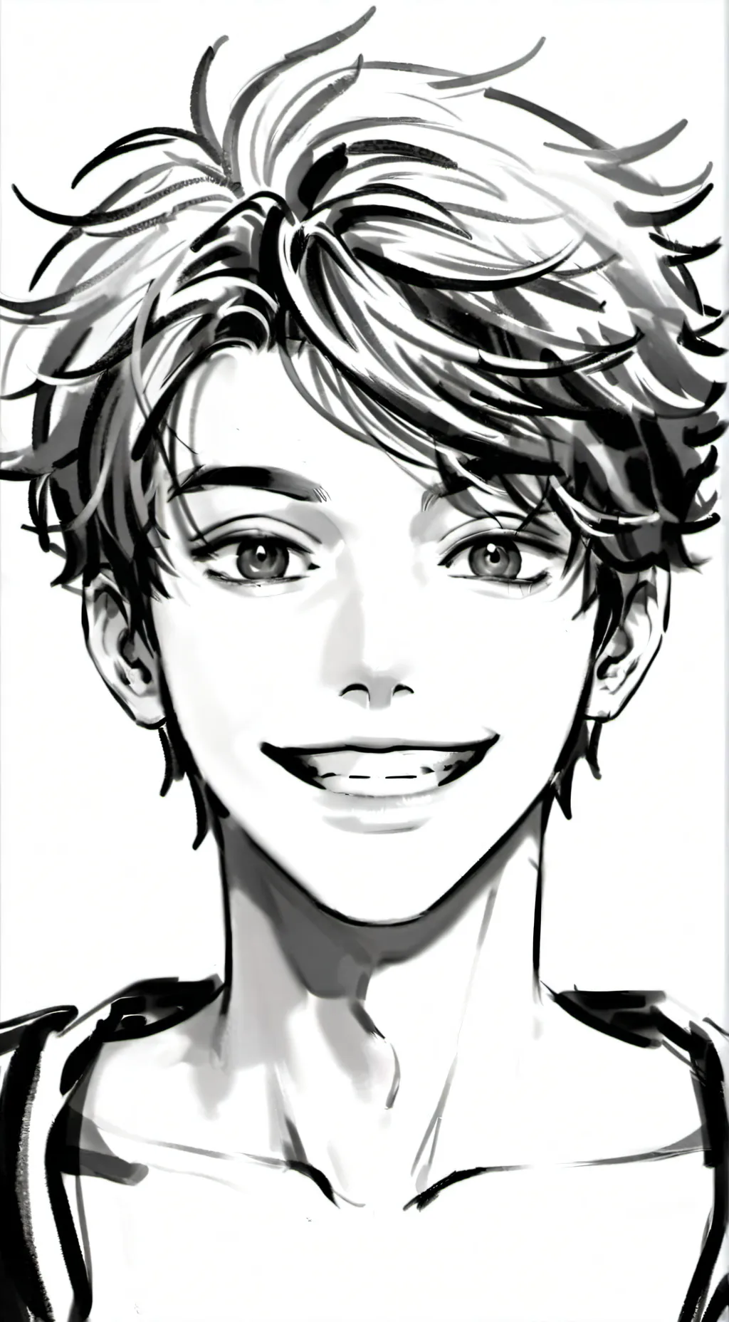 ai character: Ice background