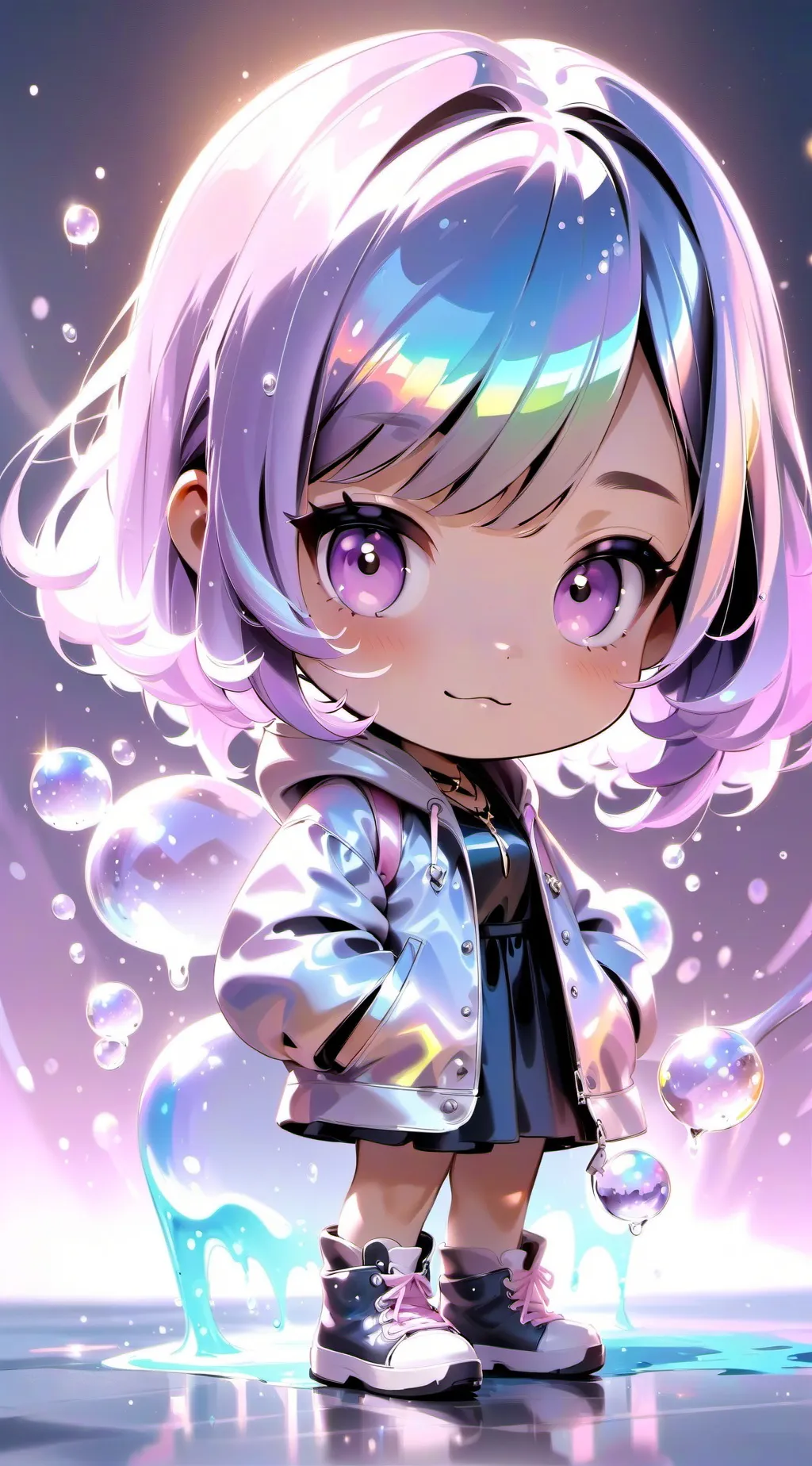 ai character: Dandys world  background