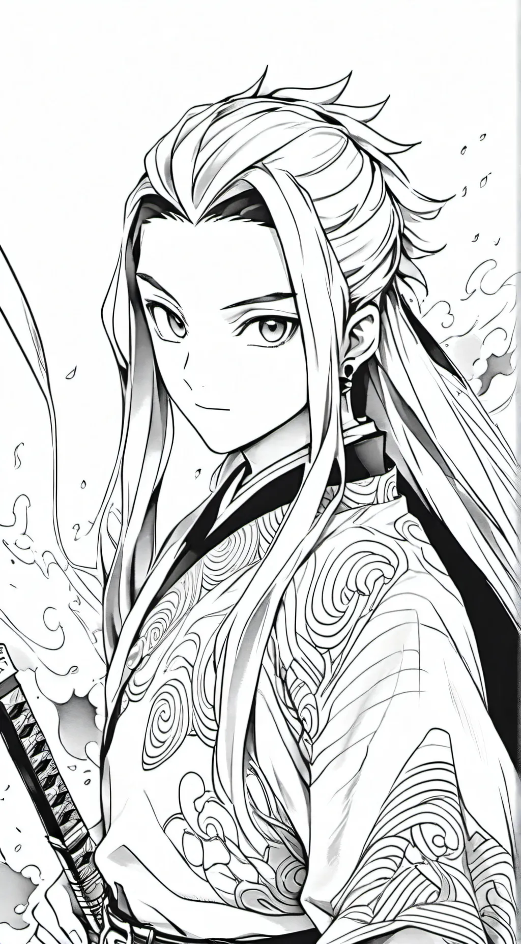 ai character: newbie KNY  background