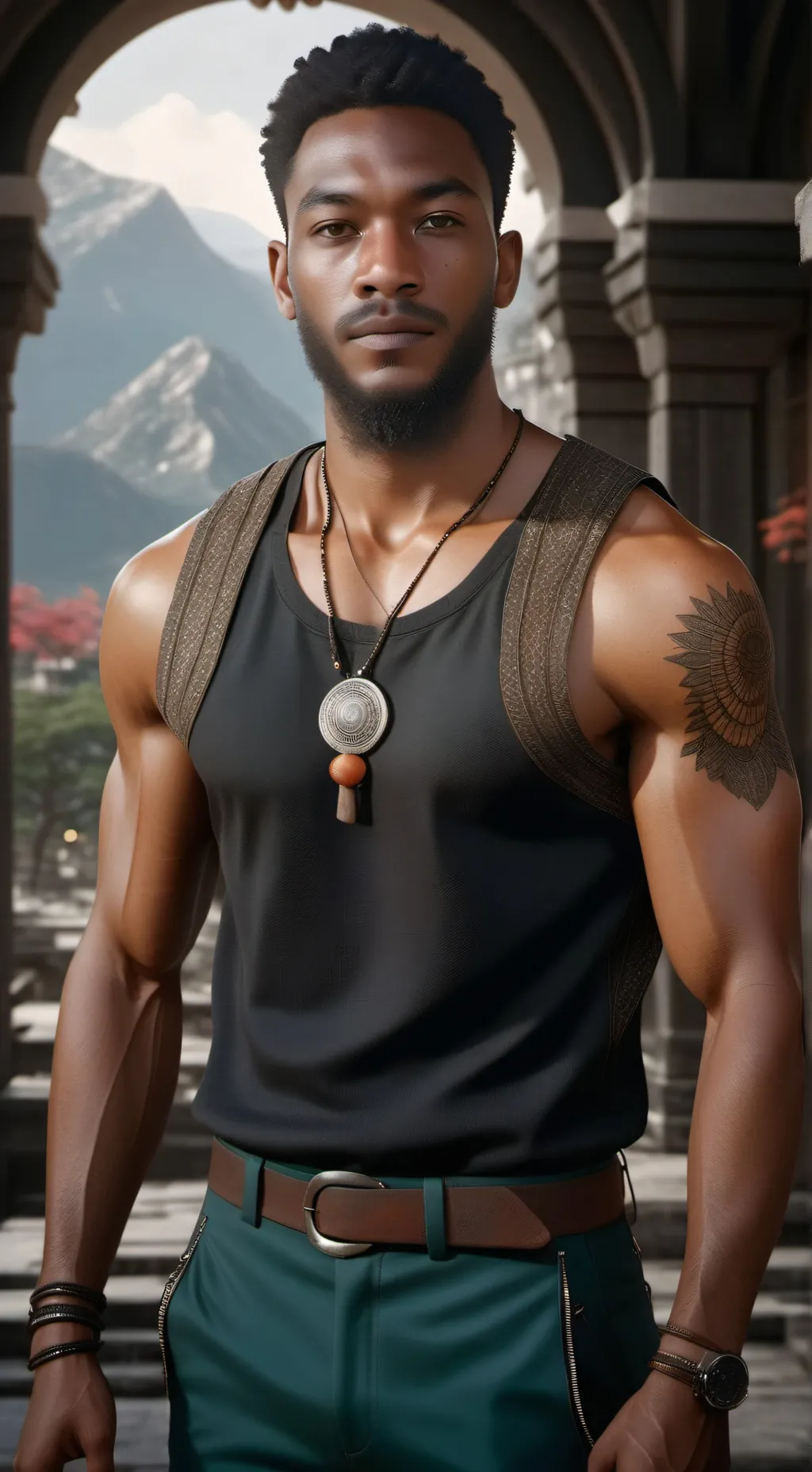 ai character: Avelino  background