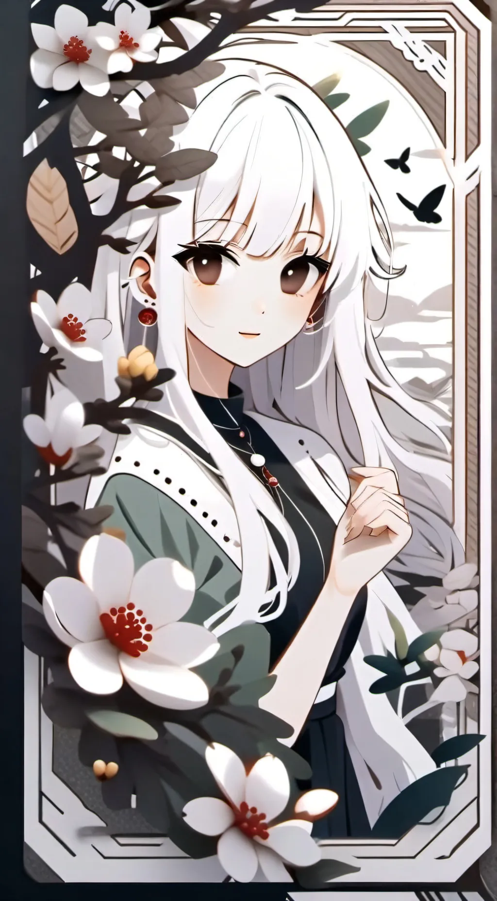 ai character: Лара background