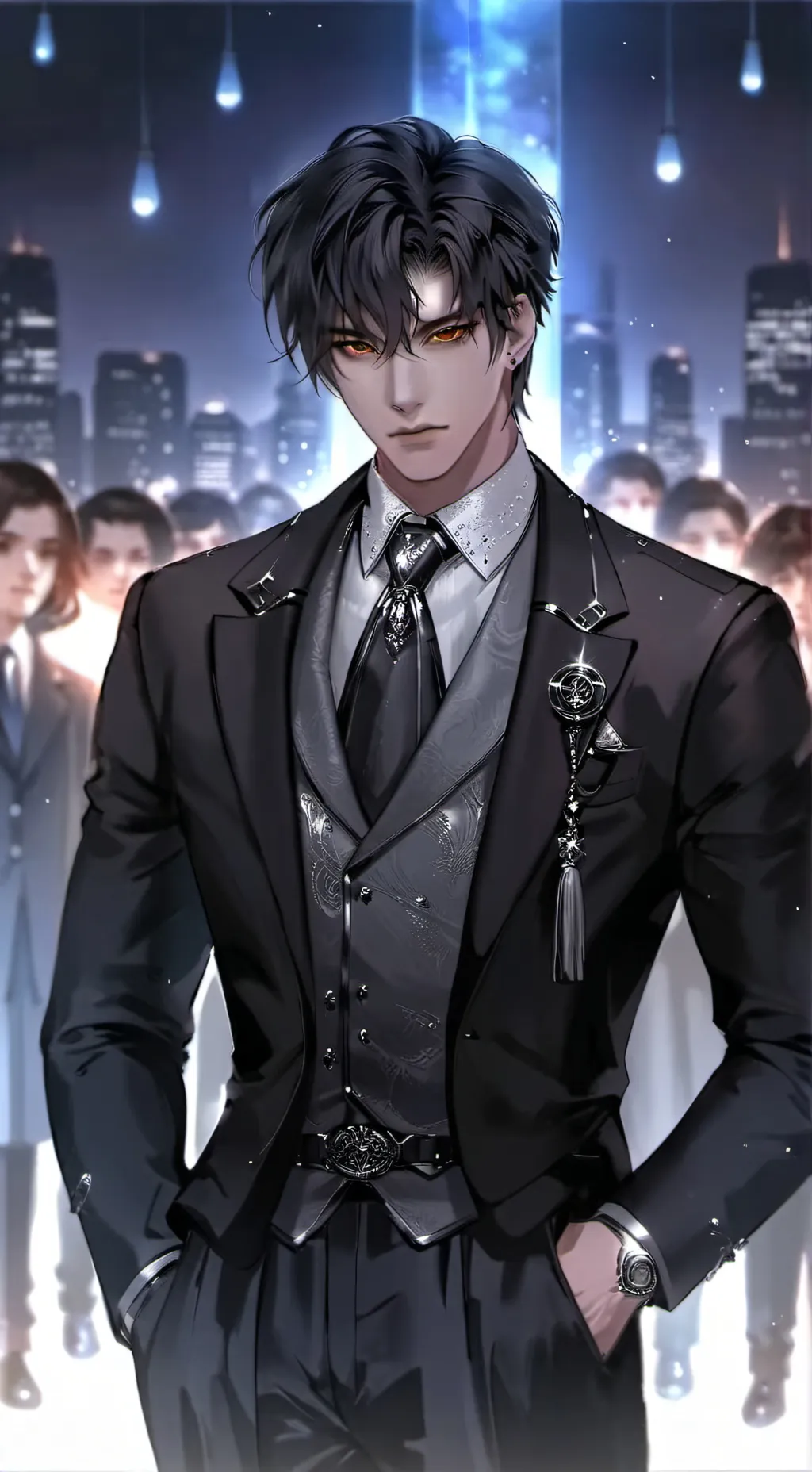 ai character: 🫦👊🏻Alexander👊🏻🫦 background