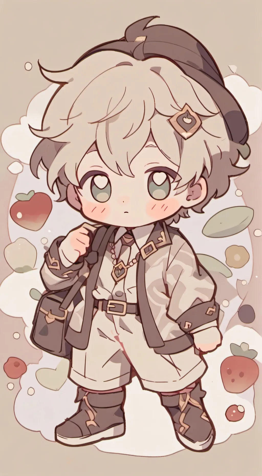 ai character: baby luke background