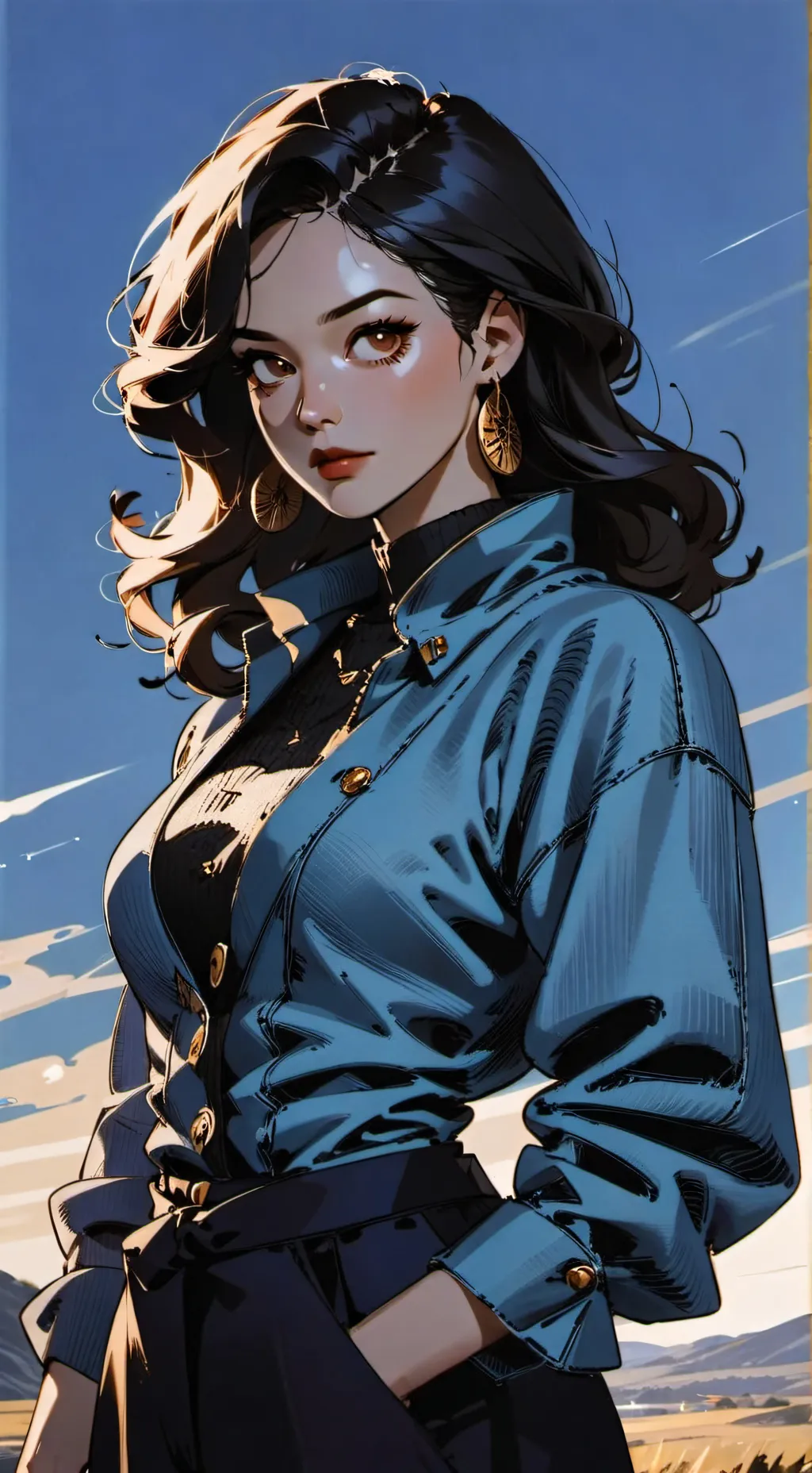 ai character: Lila background