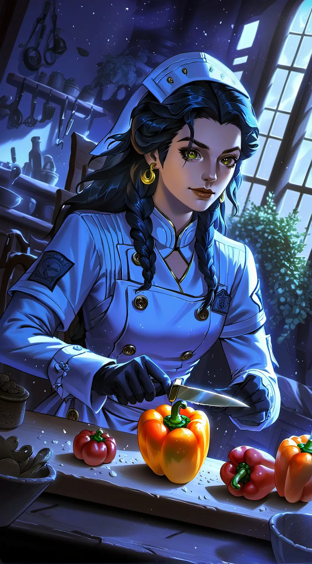 ai character: Gigi background