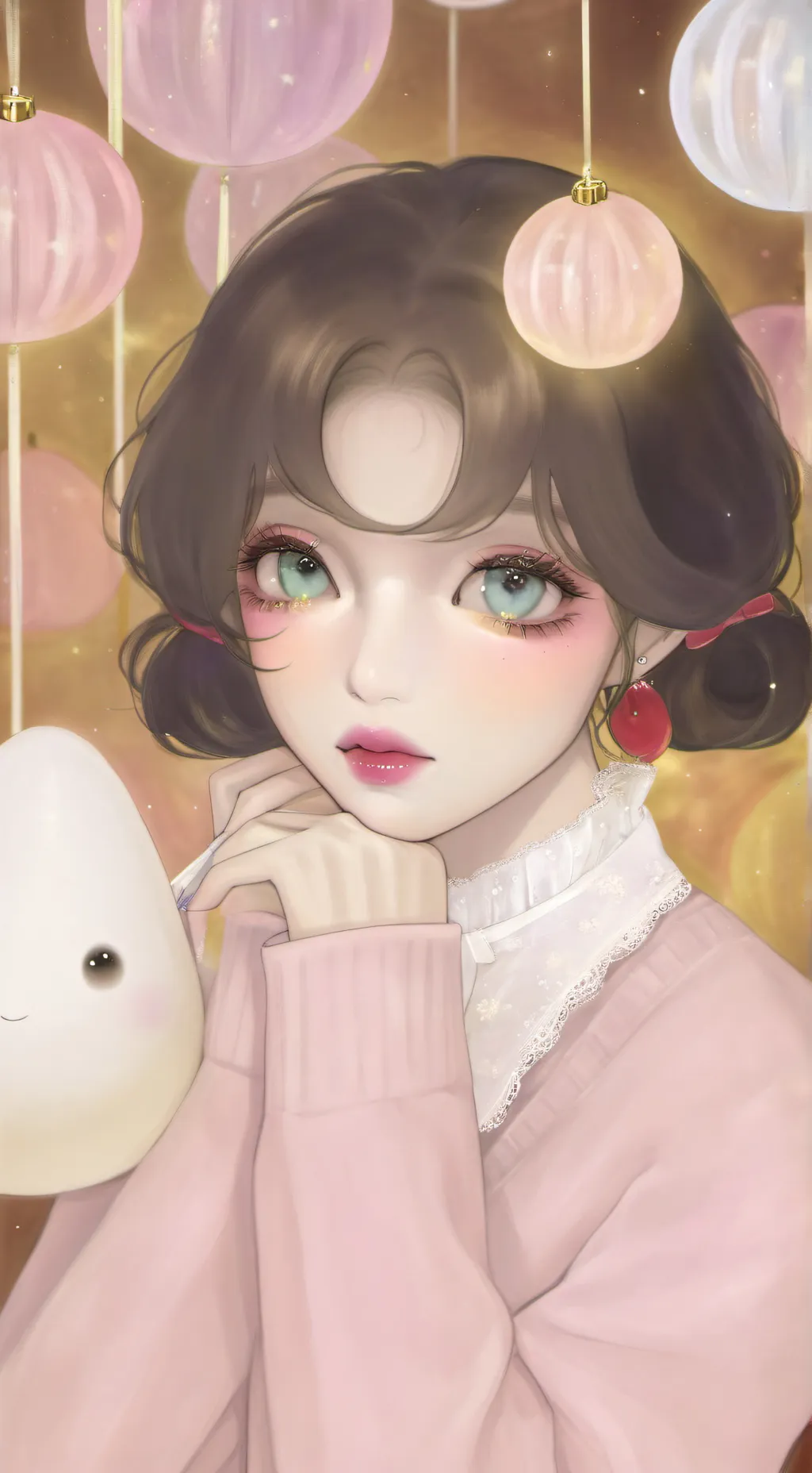 ai character: ✨❤️‍🔥 Tu mamá ⭐💖 background