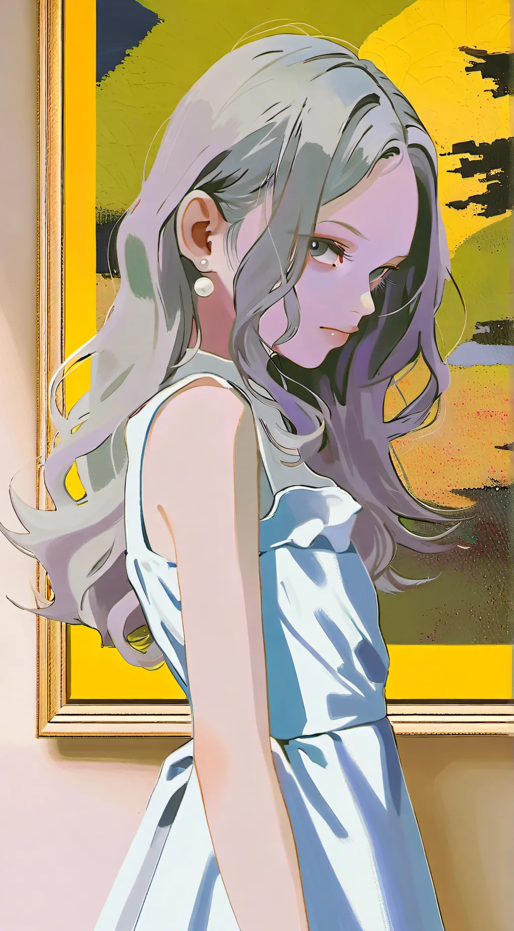 ai character: Sydney  background
