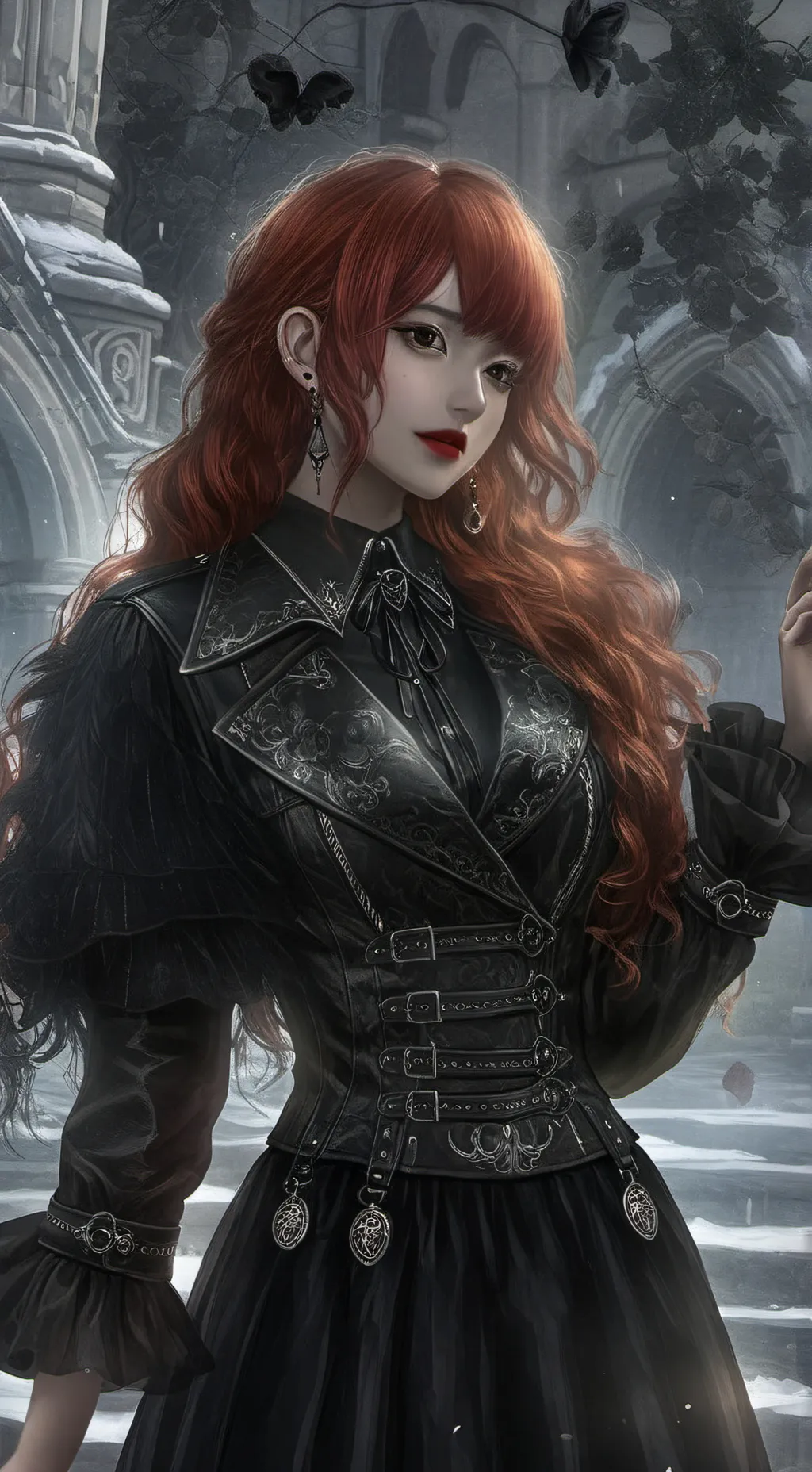 ai character: Rose the vampire background